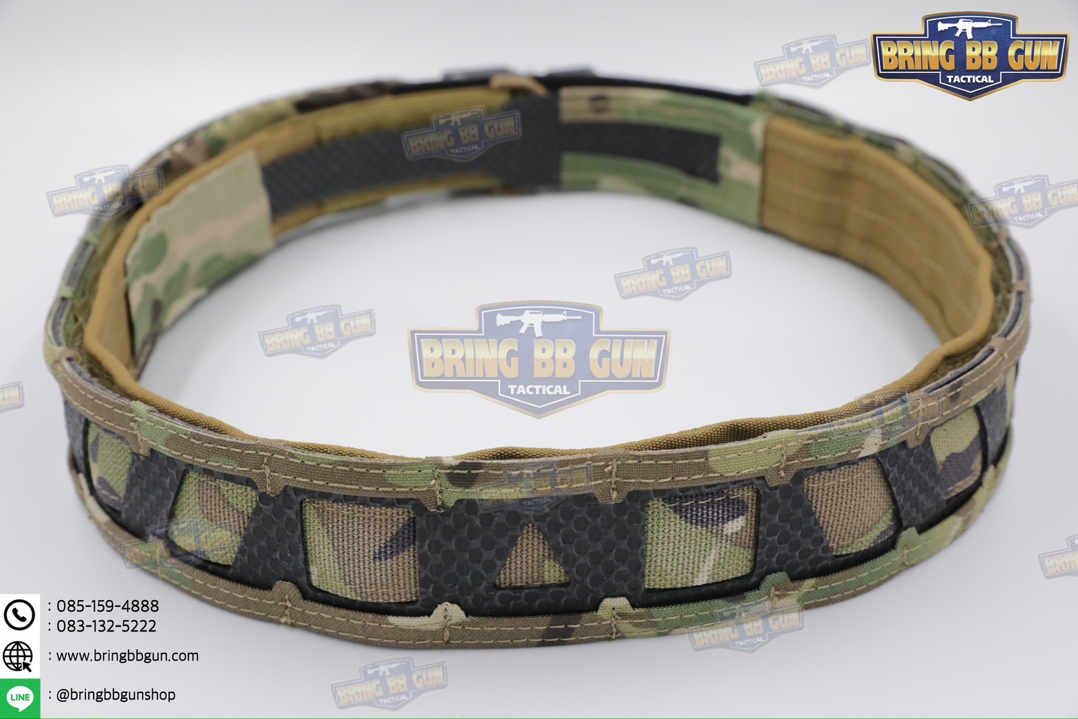 เข็มขัดแม่เหล็กยุทธวิธี Magnetic Battle Belt (เข็มขัด Tactical ทรง Magnetic Battle Belt) (เข็มขัด2ชั้น) (Magnetic Battle Belt) (Tactical Belt) (Agilite)