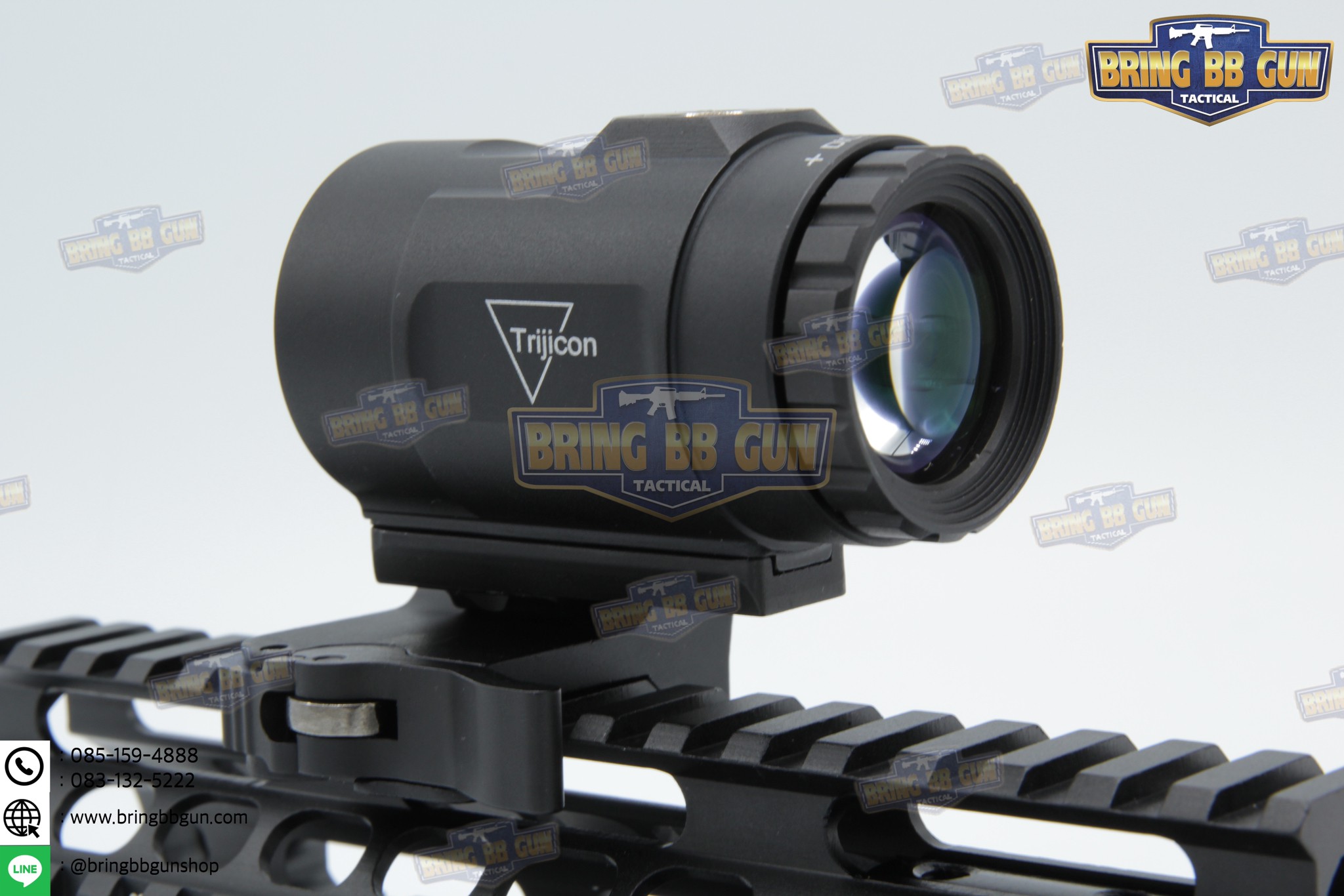 ซูมหลังดอท ทรง Trijicon (Trijicon 3x Magnifier for MRO HD)