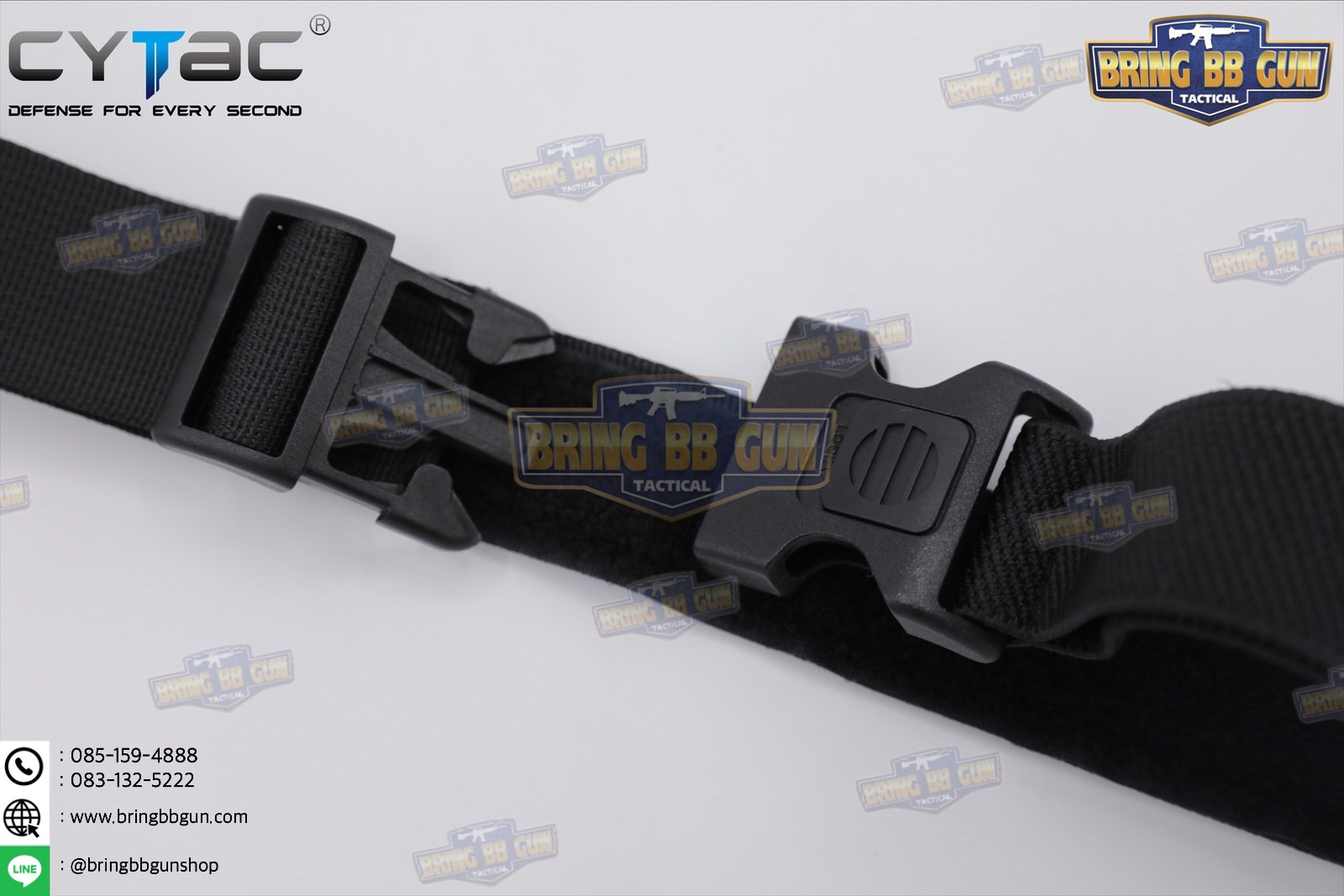 เพลทโหลดต่ำปลดไว ยี่ห้อ Cytac (เพลทลดต่ำ) (Low Ride Belt Loop)