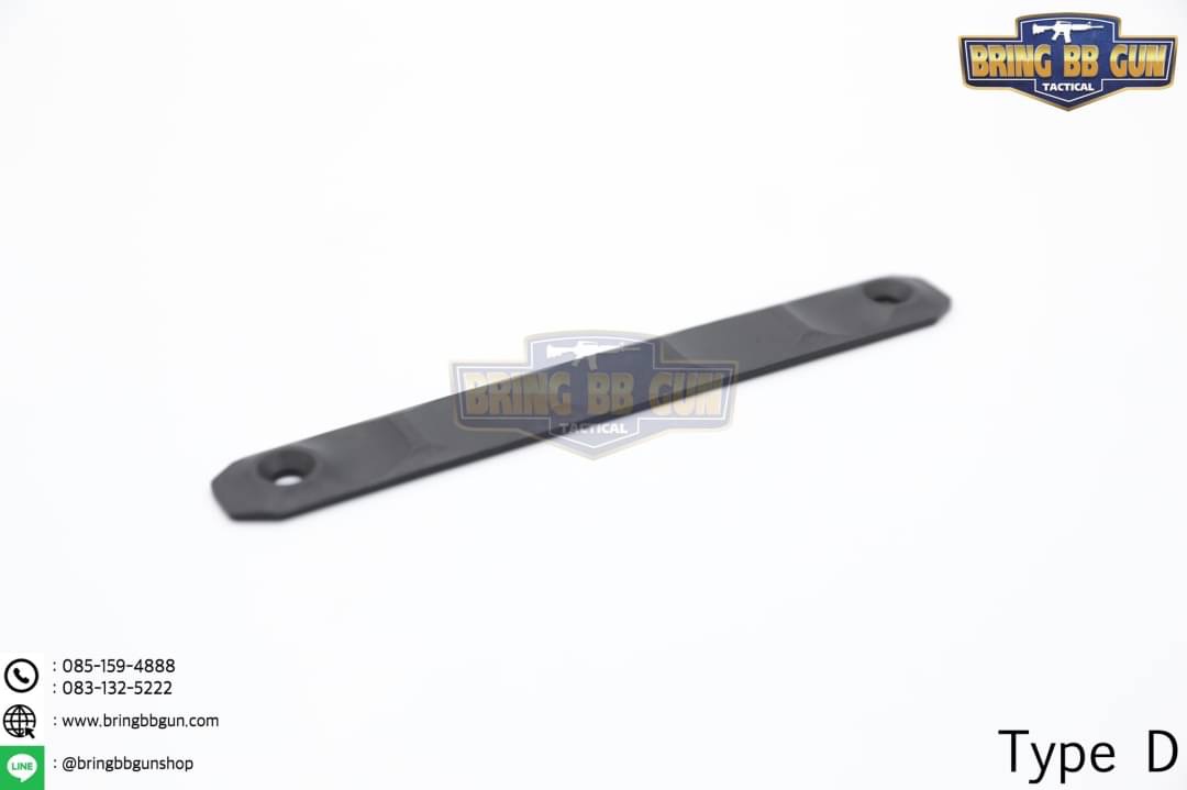 M-Lok Cover แบบพลาสติก (ใช้ได้กับชุดหน้าระบบราง M-Lok เท่านั้น)