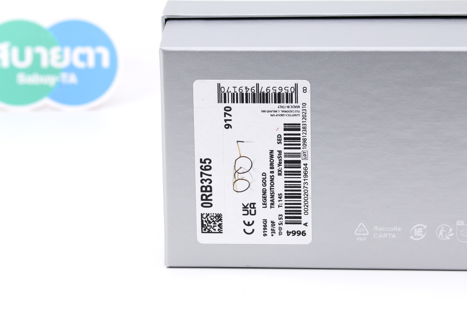 RayBan RB3765 9196GI