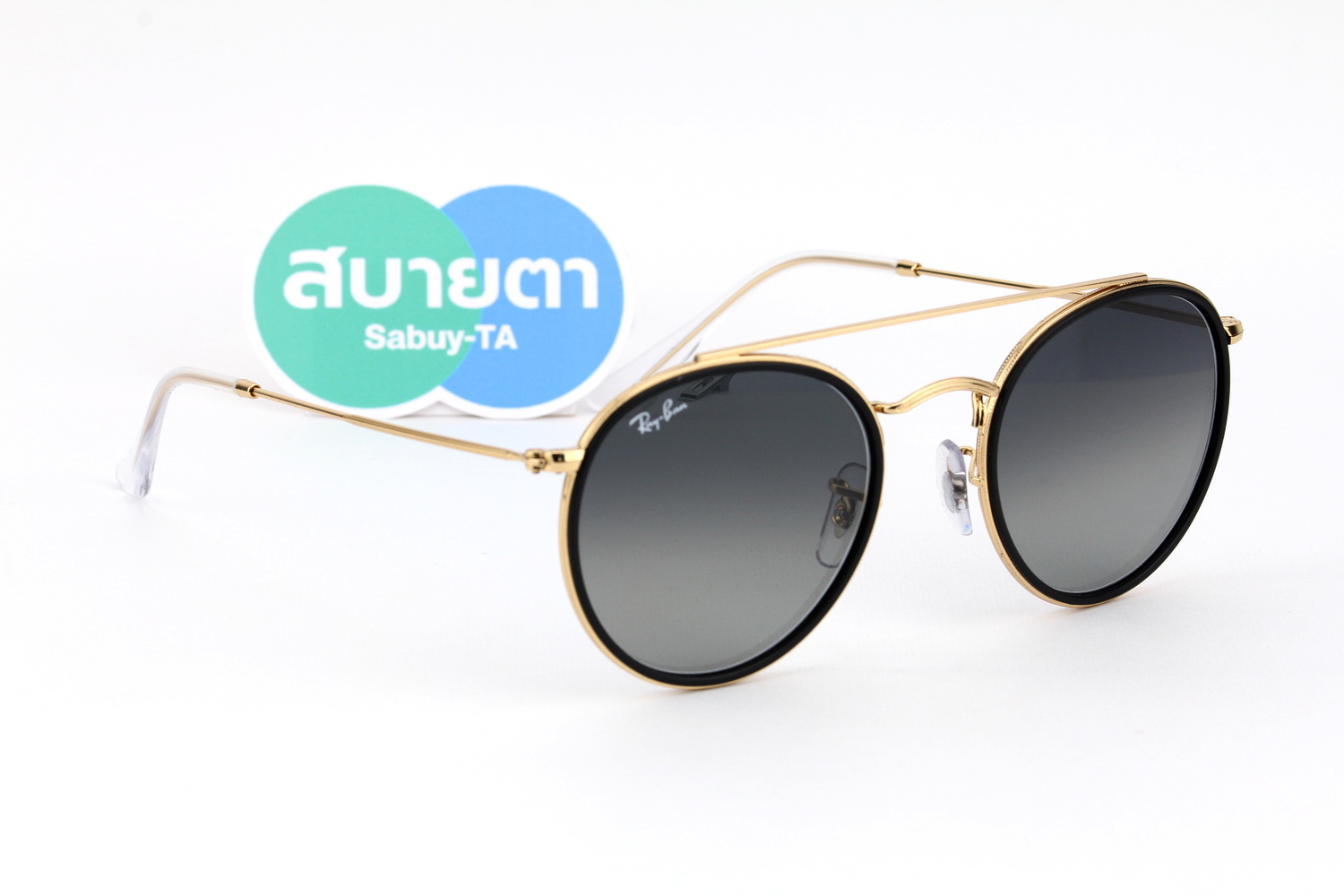 RayBan Round Double Bridge RB3647N 923871