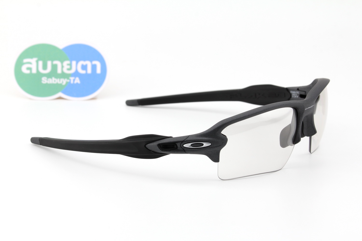 Oakley FLAK 2.0 XXL Steel / Clear Photochromic 50% Black SKU#OO9488-07