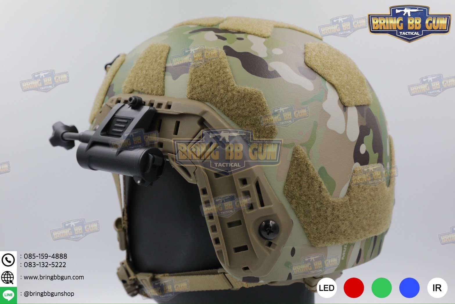 ไฟฉายติดหมวก MPLS Charge 4.0 (Military Helmet Light System) (ไฟฉายติดหมวกทรงPrinceton Tec)