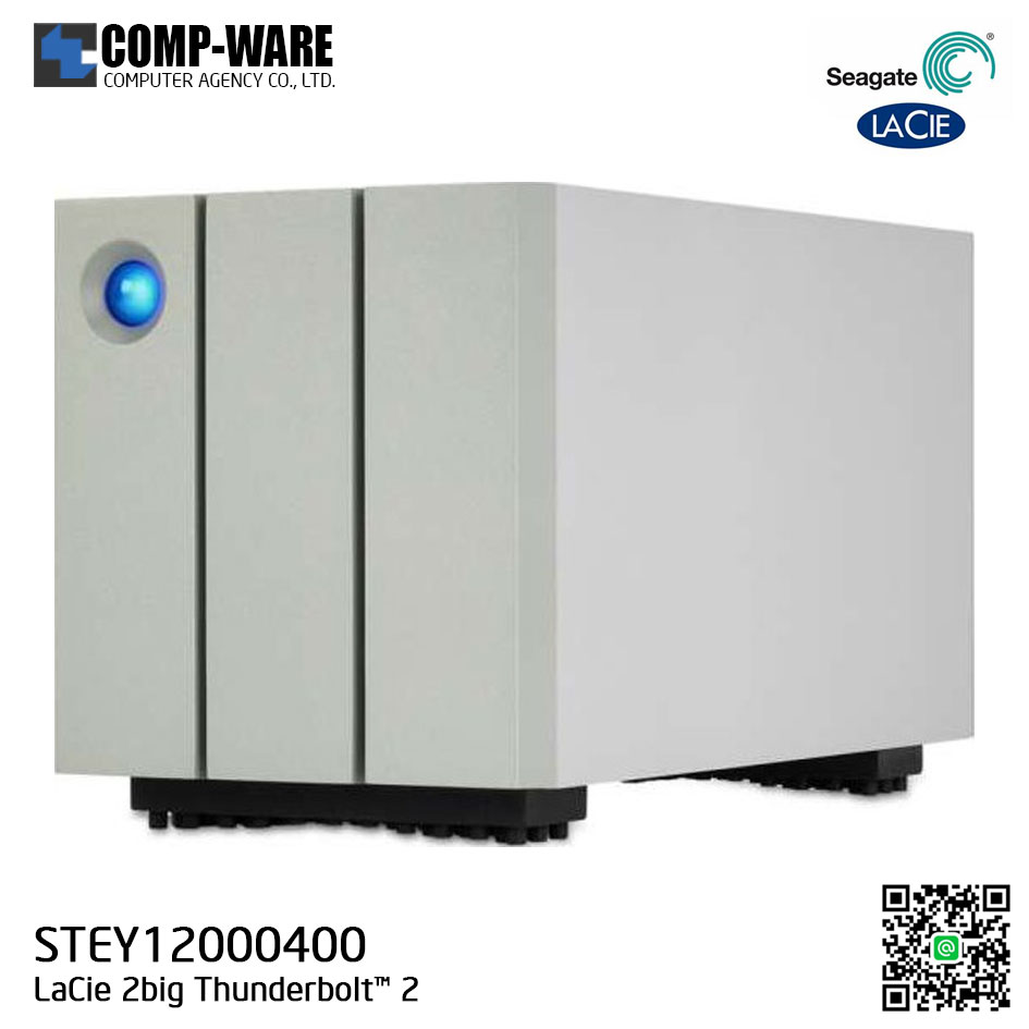 Seagate LaCie 2Big RAID Thunderbolt 2 12TB 7200RPM External Hard Drive STEY12000400