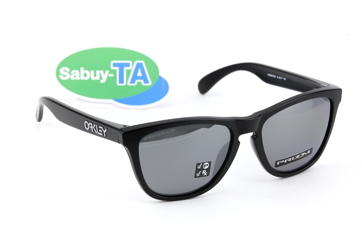 Oakley Frogskins Matte Black/Prizm Black Polarized SKU#OO9245-87 (Asian Fit)