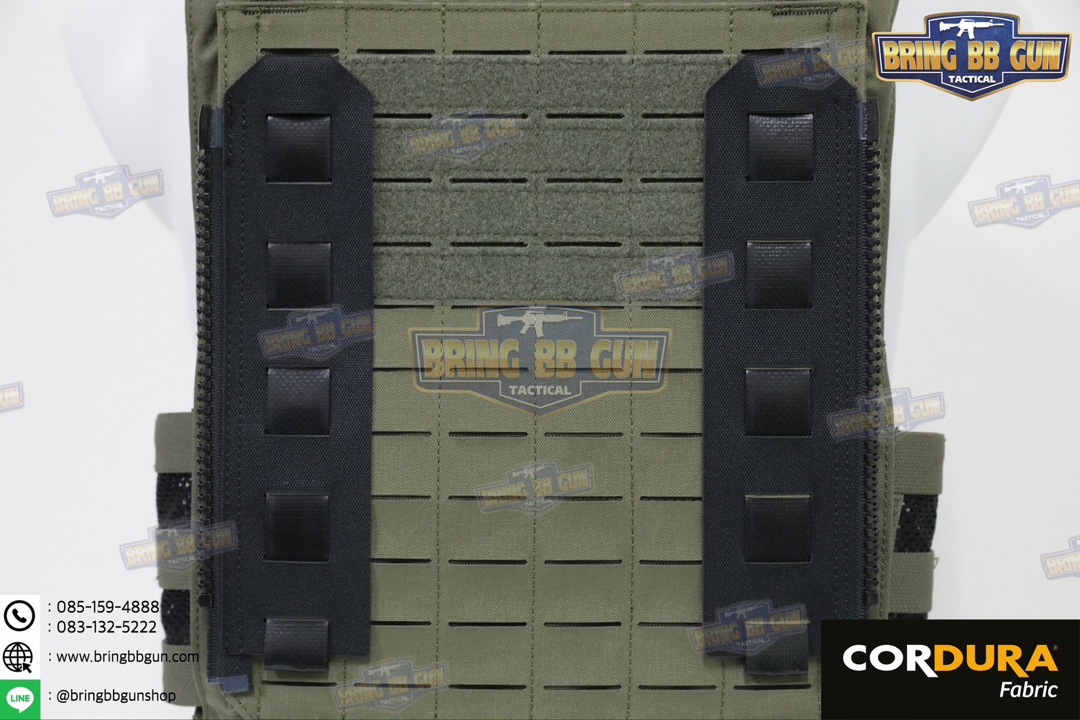 Zip-On Panel Adapter แผงซิปเสริมสำหรับเสื้อเวส