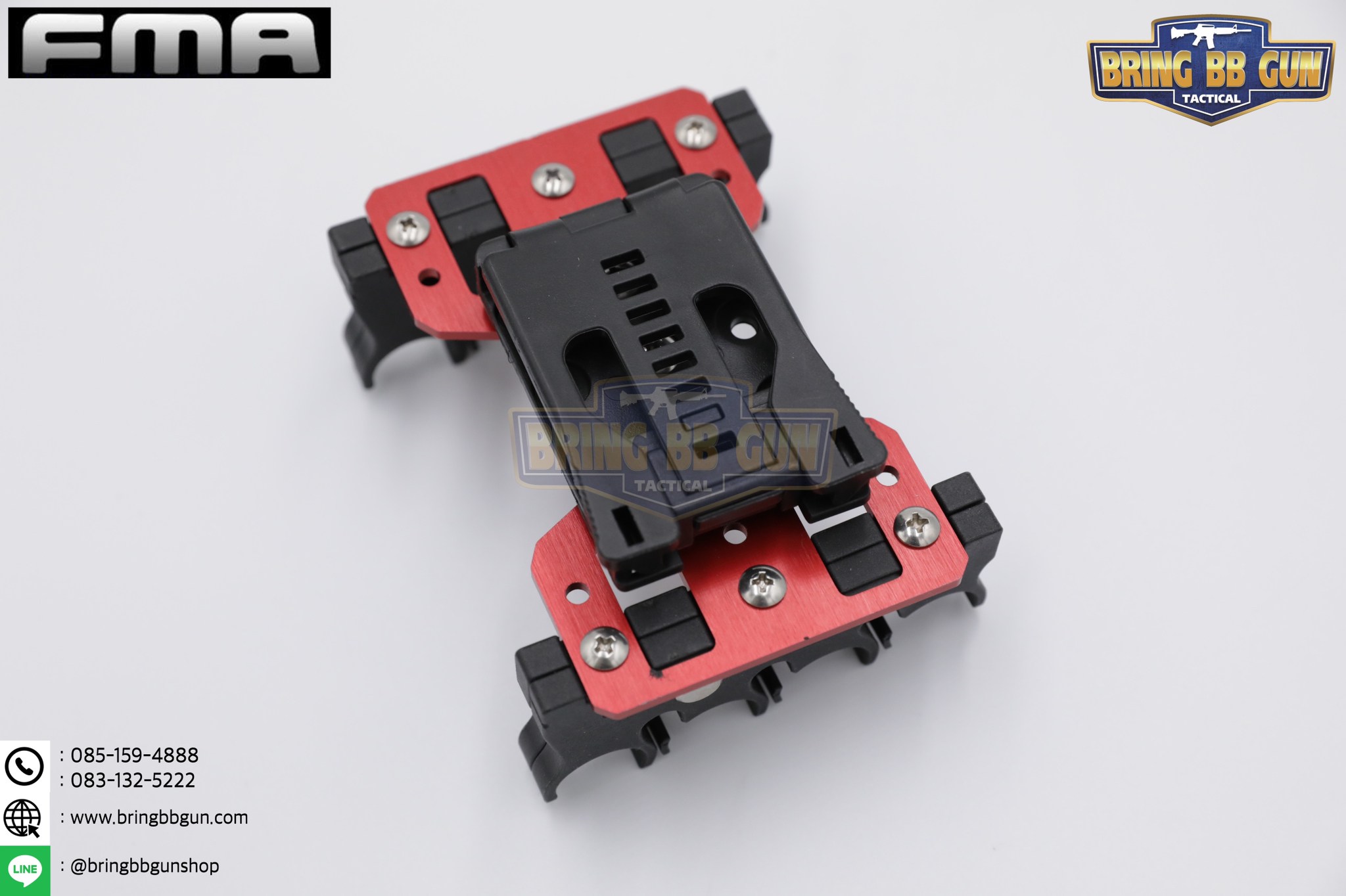 จิงโจ้ใส่กระสุนลูกซอง 8 นัด (แผงกระสุนลูกซองจิงโจ้โหลดเร็ว 8 นัด) ยี่ห้อ FMA รุ่น บอดี้อลูมิเนียม FMA Pratical 8Q shotshell Carrier（CNC)
