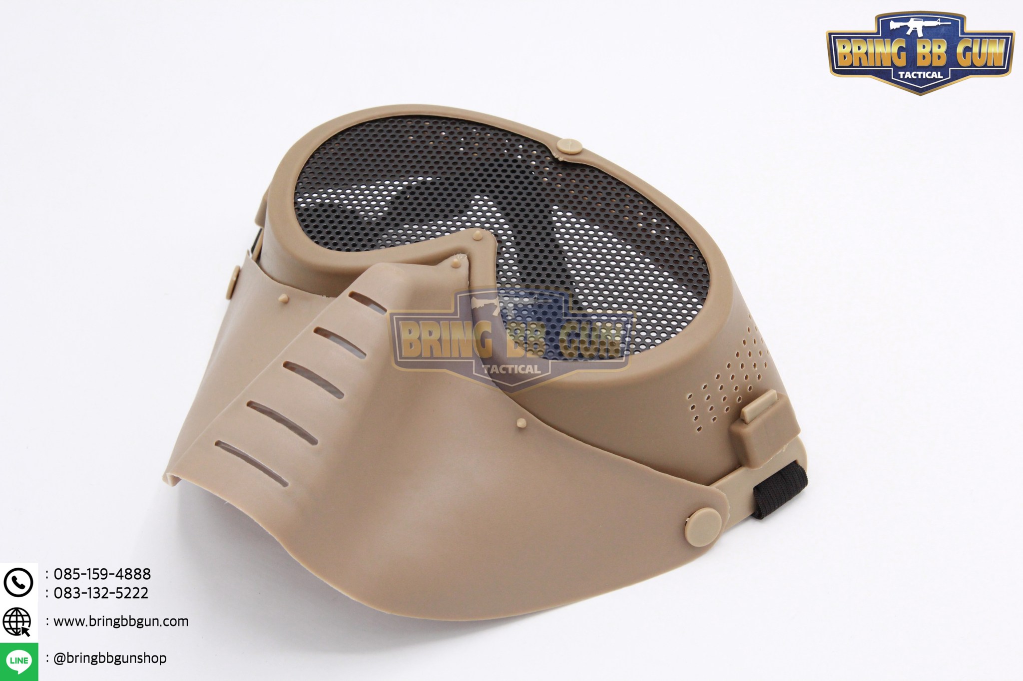 หน้ากากลิง มี2รุ่นให้เลือก รุ่นเลนส์กระจก รุ่นเลนส์ตระแกรง