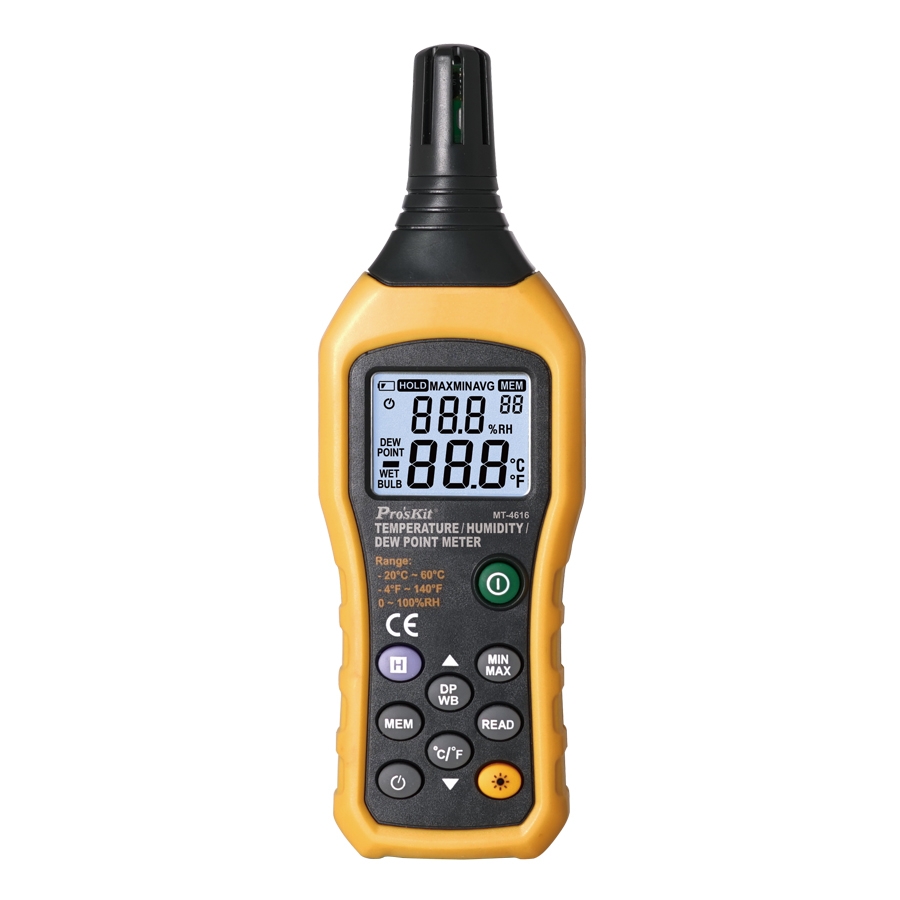 MT-4616 Temperature / Humidity / Dew point Meter มิเตอร์วัดความชื้น/อุณหภูมิ/จุดน้ำค้าง