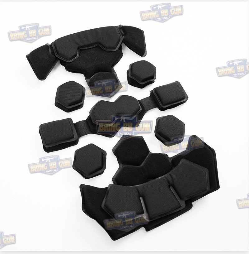 รองในหมวก ยี่ห้อ FMA แบบ Double Layer (เมมโมรี่โฟม) (รองในหมวก Exfil / Fast / SF Super High Cut / Mich ) (ฟองน้ำติดด้านในหมวก)