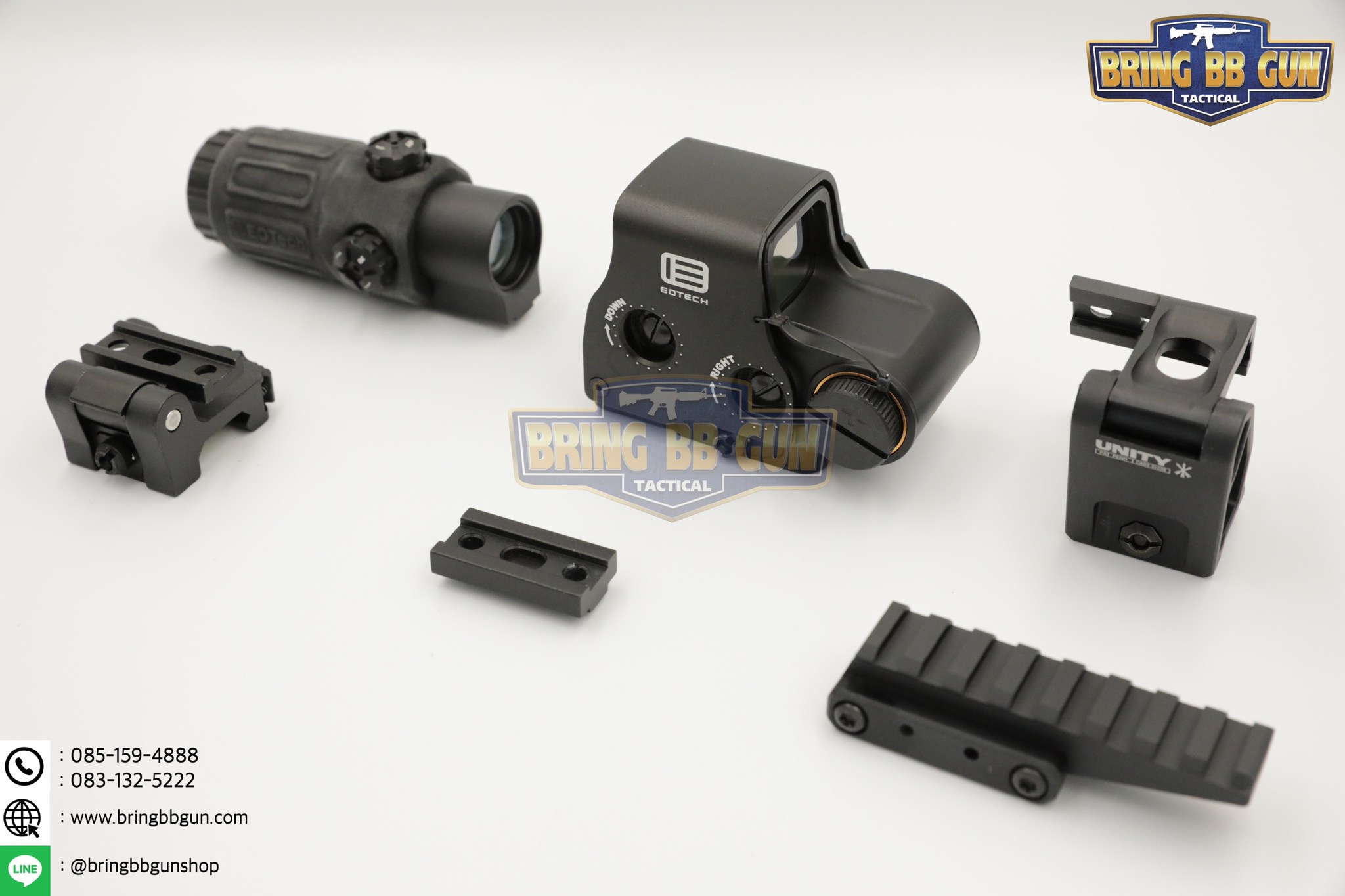 ชุดสุดคุ้ม Unity Set (ชุดเรทดอท + ซูมหลังดอท พร้อมขายกสูงUnity)