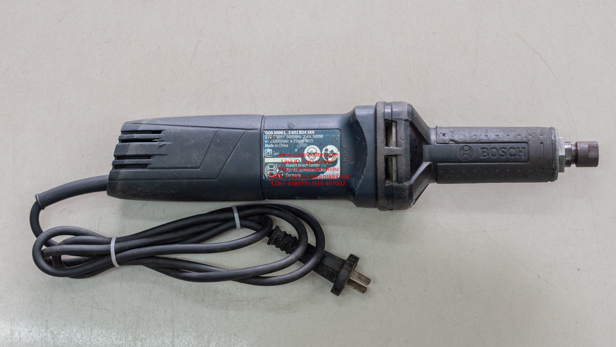 เครื่องเจียรคอยาว BOSCH รุ่น GGS 5000 L ของแท้ มือสอง สภาพดี