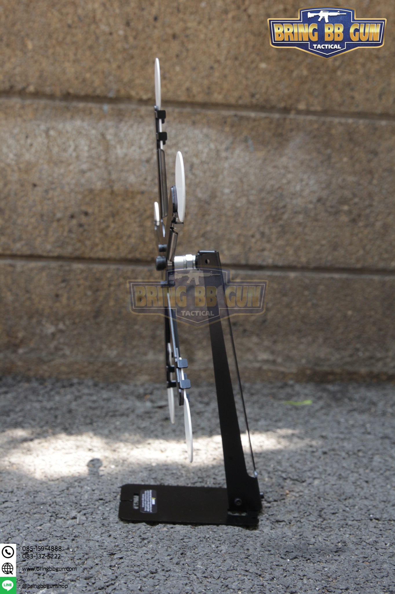 เป้าเพลตเหล็กสำหรับฝึกซ้อมยิงปืนบีบีกัน รุ่น Texas Star (The Texas Star)