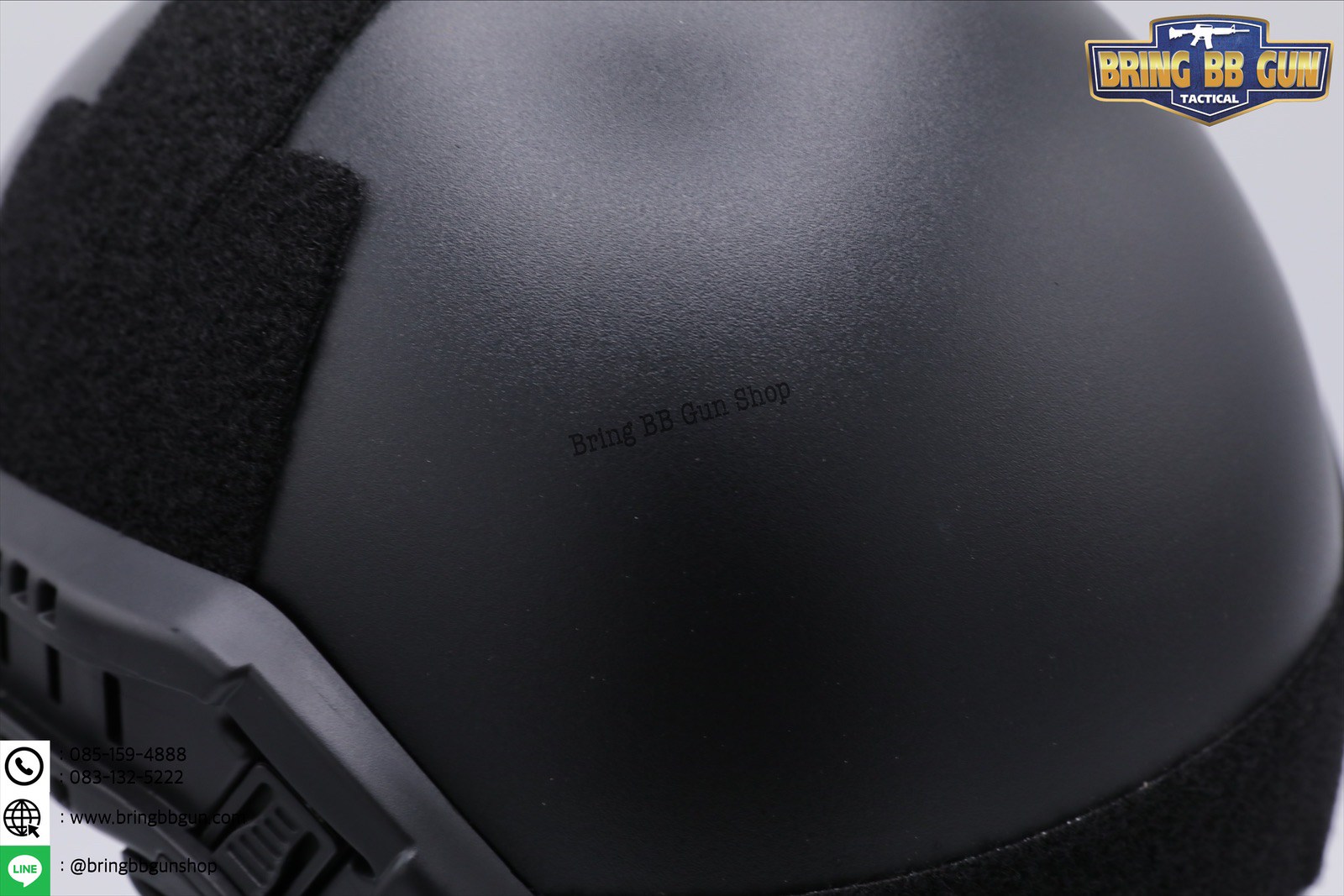 หมวกฟาสทรงเต็มใบ (Fast Helmet MH type) ยี่ห้อ Emerson รุ่น เลนส์กระจกทรงMH