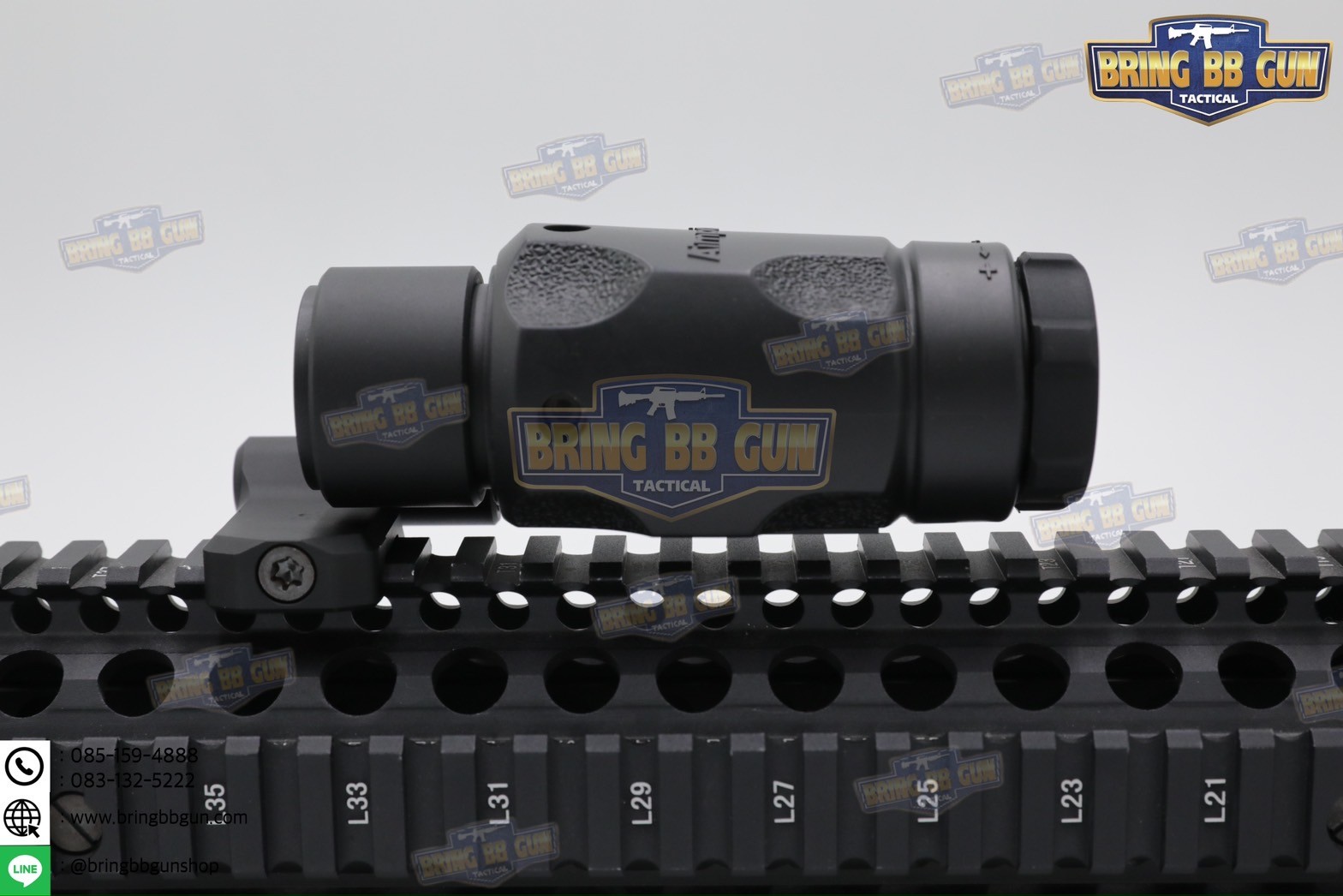 ขาจับดอท+ขาจับซูมหลังดอท Arisaka (แบบ Low) (สำหรับดอท Aimpoint Micro T1/T2 และ ซูมหลังดอท Aimpoint) (Low Aimpoint Micro Mount) (Low Magnifier Mount) (Aimpoint T-2 Magnifier Mount) (Red Dot Flip Mount) (RDF) (Micro Footprint) (Optic Mount)