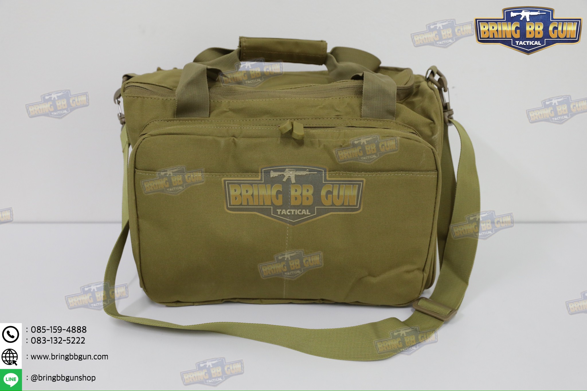 กระเป๋าเก็บอุปกรณ์ (กระเป๋าอเนกประสงค์ สำหรับยิงปืน) (กระเป๋าสำหรับนักแข่งยิงปืน) (กระเป๋าเก็บอุปกรณ์+แม็กกาซีนปืนสั้น) (Range Bag) (IPSC Range Bag Tactical Shooting Gun Bags)