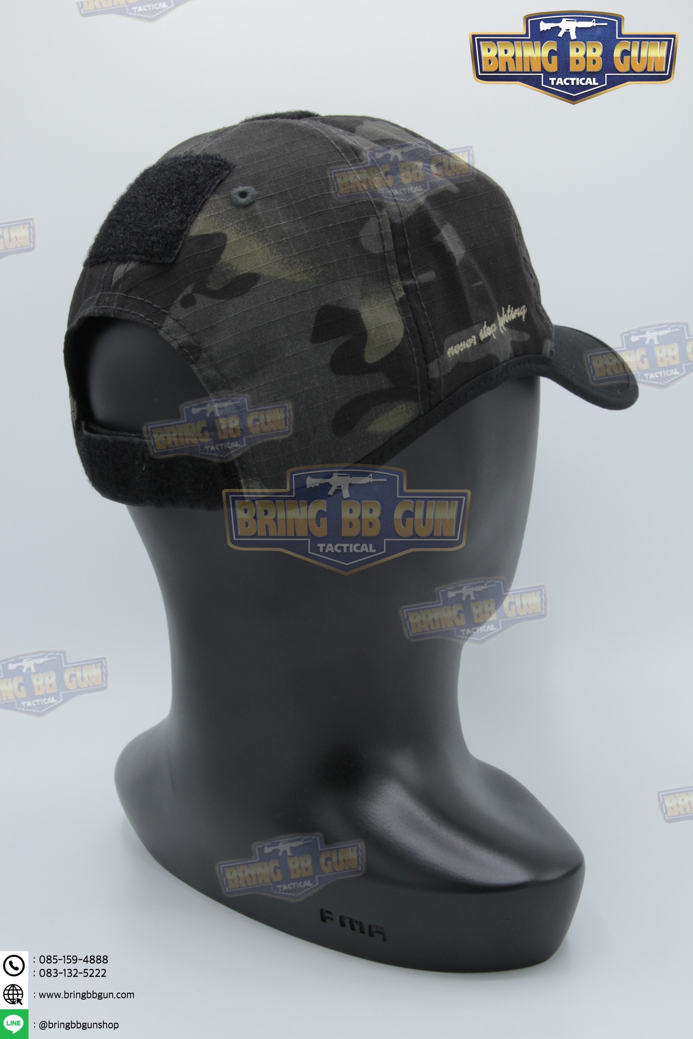 หมวกแก๊ป Never Stop Fighting ยี่ห้อ War Chief