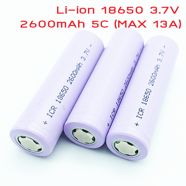 Li-ion 18650 2600mAh 5C 13A