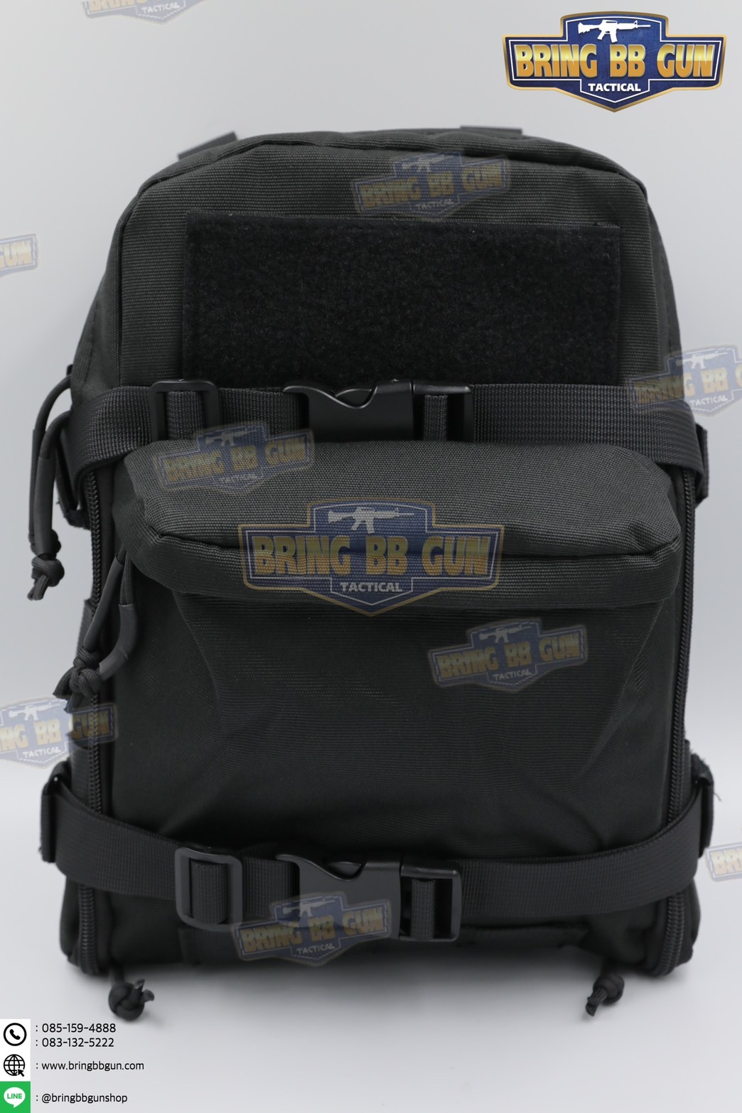 กระเป๋าติดเวส รุ่น MHP (กระเป๋าติดหลังเสื้อเวส) (Mini Hydration Pack) (Hydro Pack) (Back Panel Tactical Supplement)
