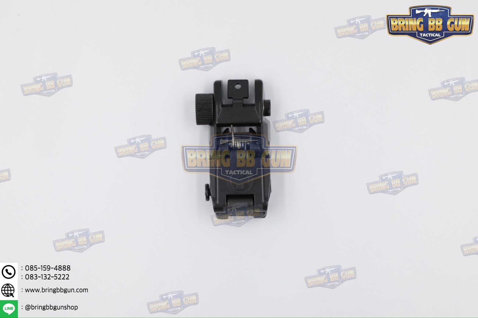 ศูนย์หน้า-หลังพับได้แบบโลหะ รุ่น MBUS