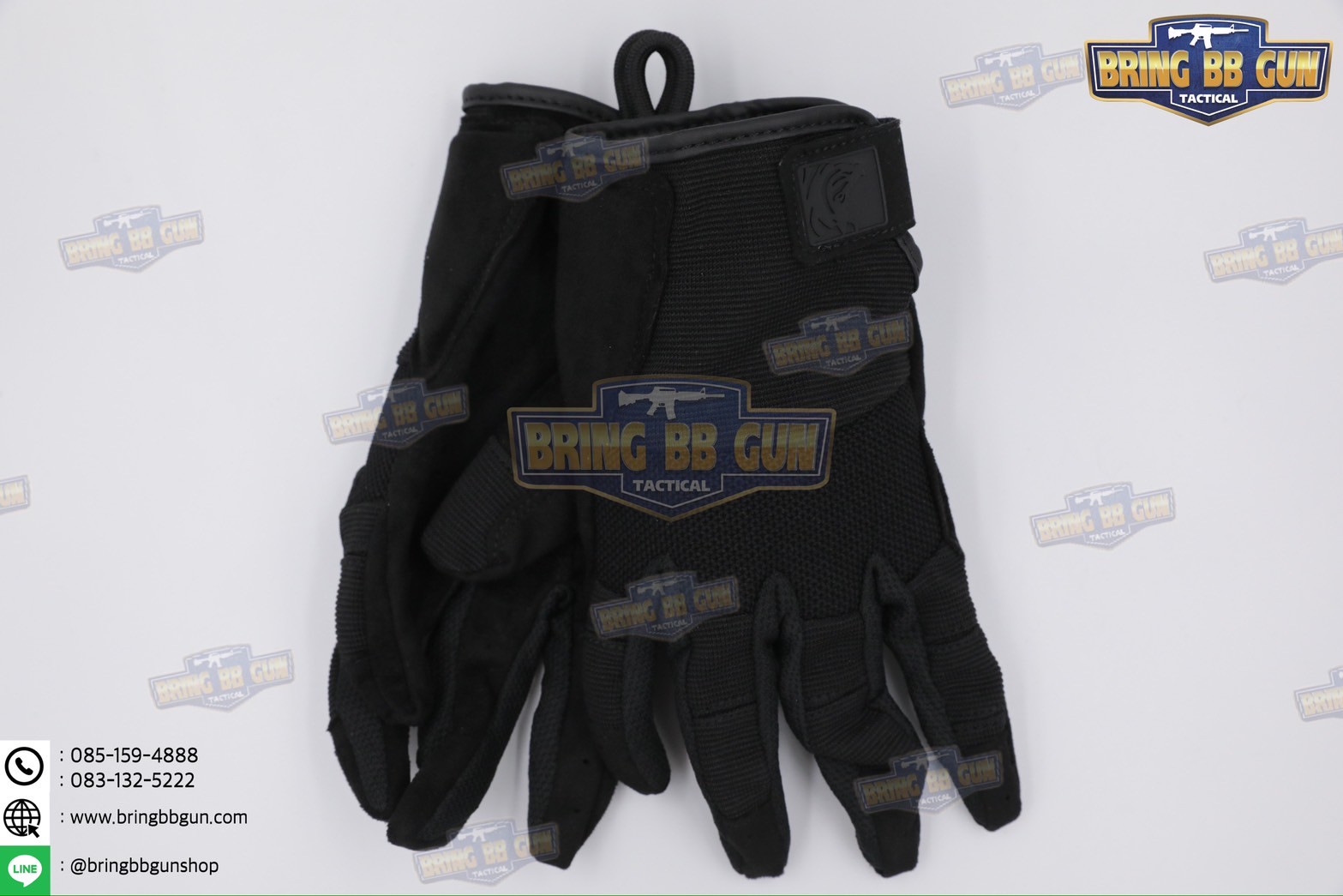 ถุงมือเต็มนิ้ว ทรง Alpha (Tactical Glove) (ถุงมือหมูป่า) (Full Dexterity Tactical Glove)