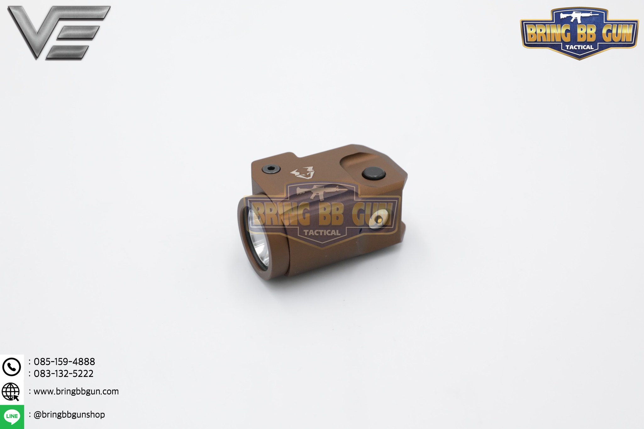 ไฟฉายติดปืน (Sub-Compact) ยี่ห้อ Vector Optics รุ่น Vaide Scrapper (Vaide Scrapper Sub-Compact Pistol Flashlight)