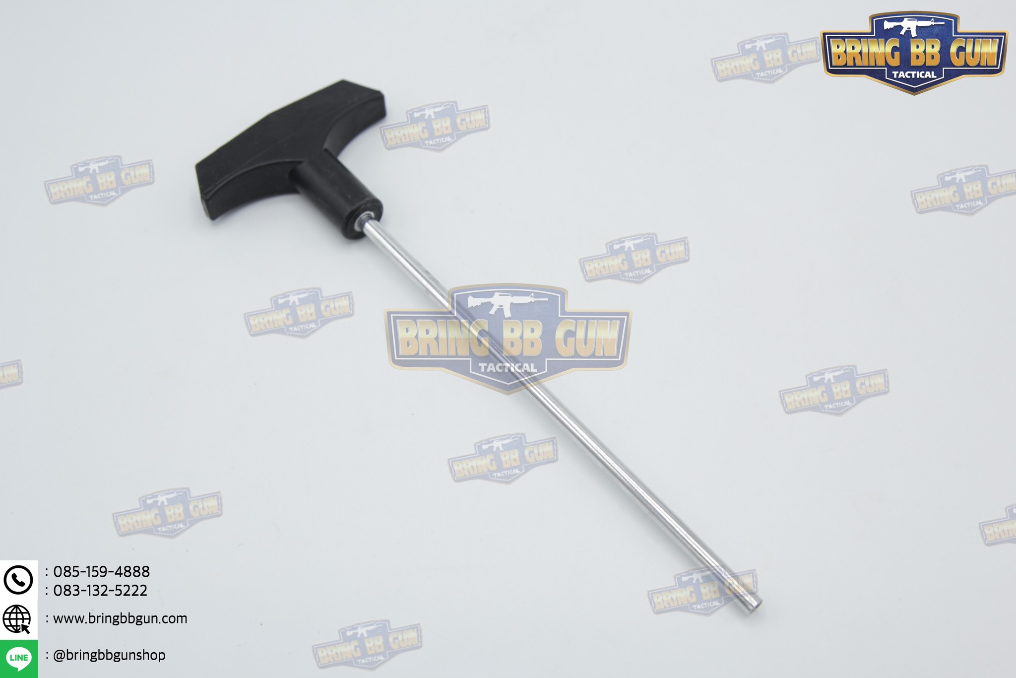 แส้ล้างปืน (แส้ล้างลำกล้องปืน) (แปรงขัดลำกล้อง) (ชุดแส้ทำความสะอาด) (เครื่องมือทำความสะอาดปืน)