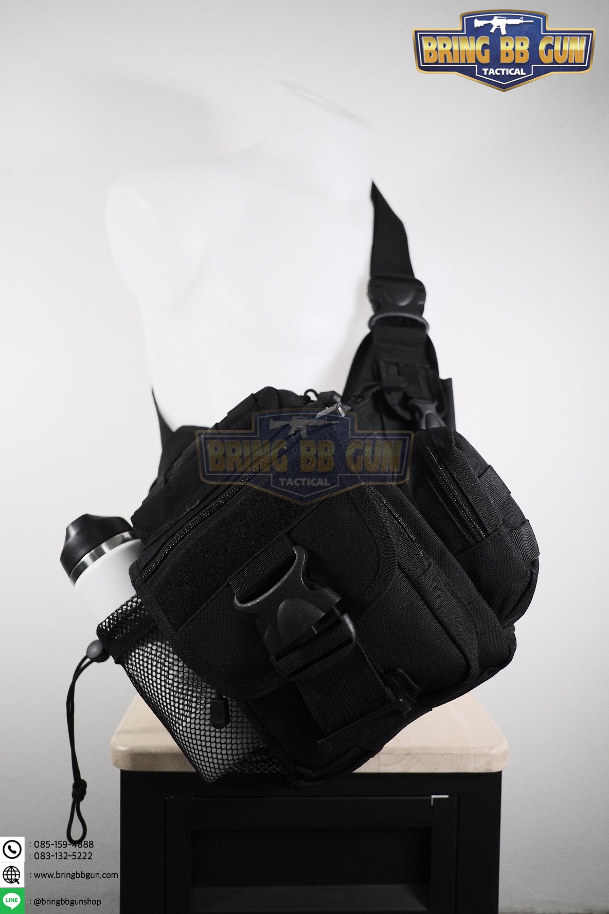 กระเป๋าสะพายไหล่ รุ่น Fat Boy (กระเป๋าสะพายข้าง-คาดอก รุ่น ทรงสามเหลี่ยม)