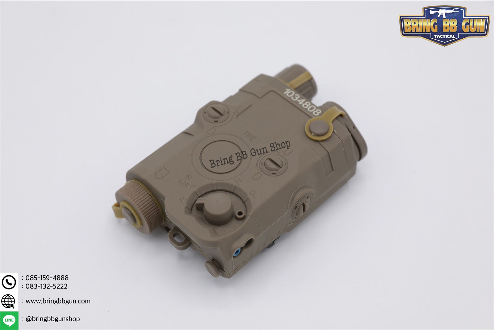 PEQ-15/LA-5C UHP ยี่ห้อ FMA รุ่นเลเซอร์สีเขียว (กล่องแบต+เลเซอร์สีเขียว)