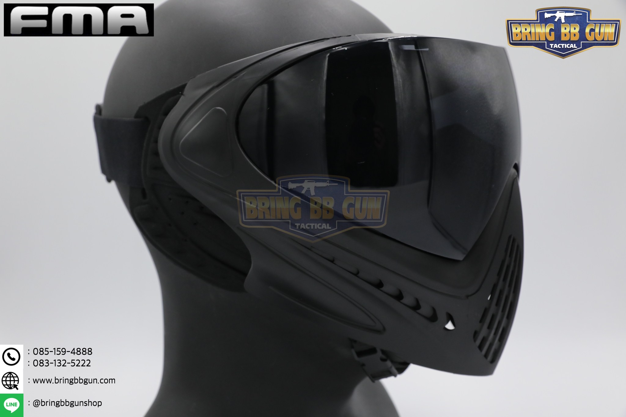 หน้ากาก F1 ยี่ห้อ FMA รุ่น เลนส์ 1 ชั้น