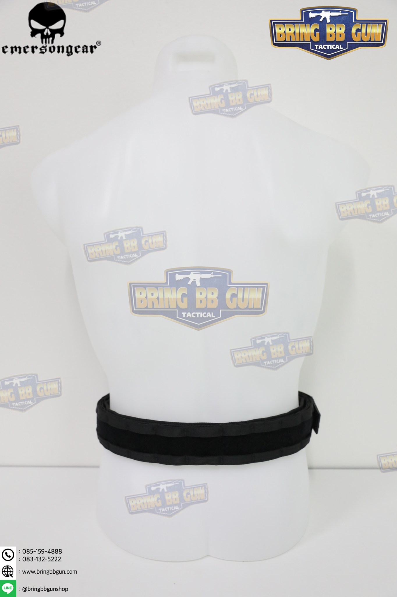 เข็มขัดยุทธวิธี รุ่น Cobra 2ชั้น (EmersonGear COBRA 1.75-2inch One-pcs Combat Belt) (Battle Belt) (War Belt)