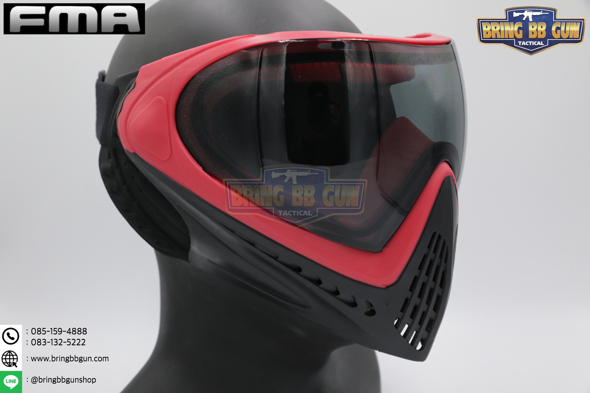 หน้ากาก F1 ยี่ห้อ FMA รุ่น เลนส์2ชั้น