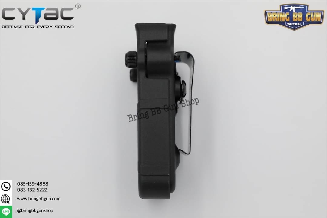 ซองแม็กกระซีนเดี่ยว Universal ยี่ห้อ Cytac (Universal Single Magazine Pouch) แบบพกใน