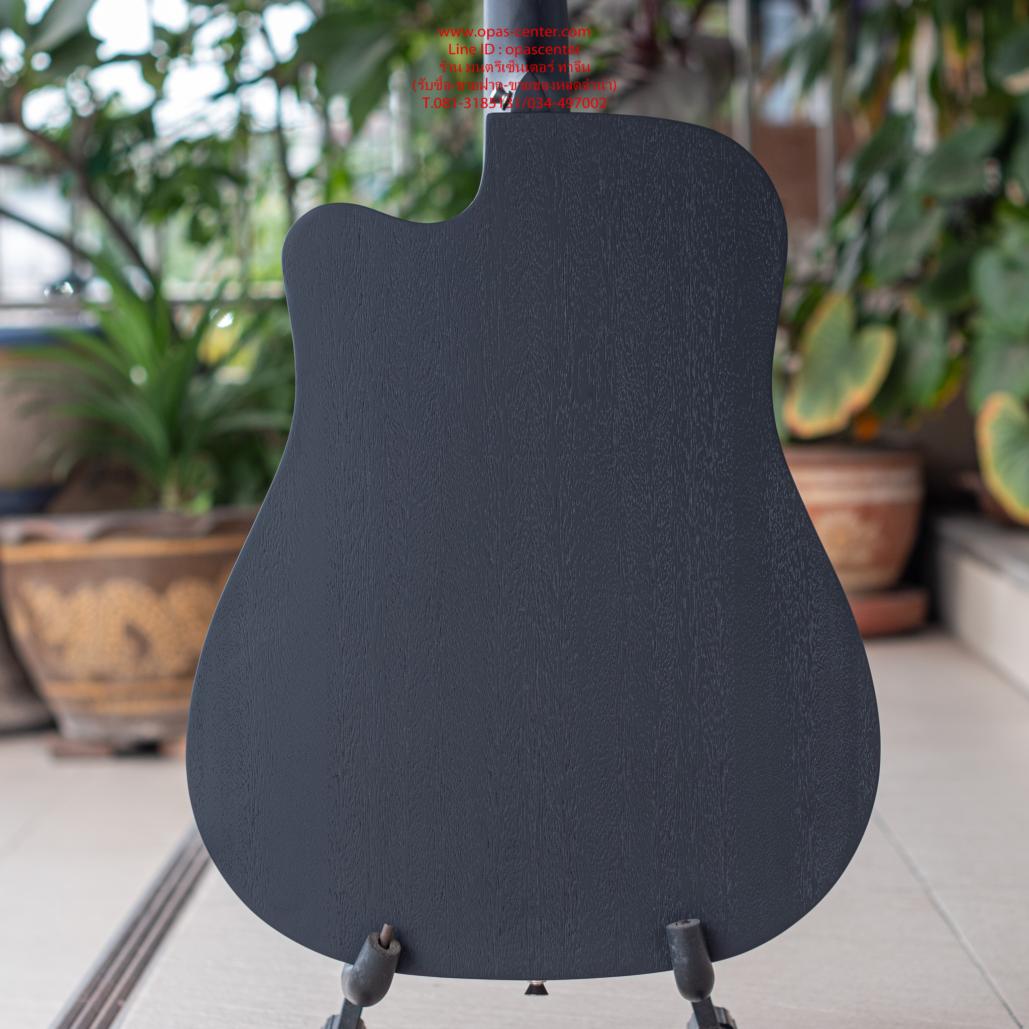 กีต้าร์โปร่งเว้าทรงเดรทน็อต Mantic รุ่น AG-1C-BK สีดำ ขัดด้าน สวยมาก ของใหม่