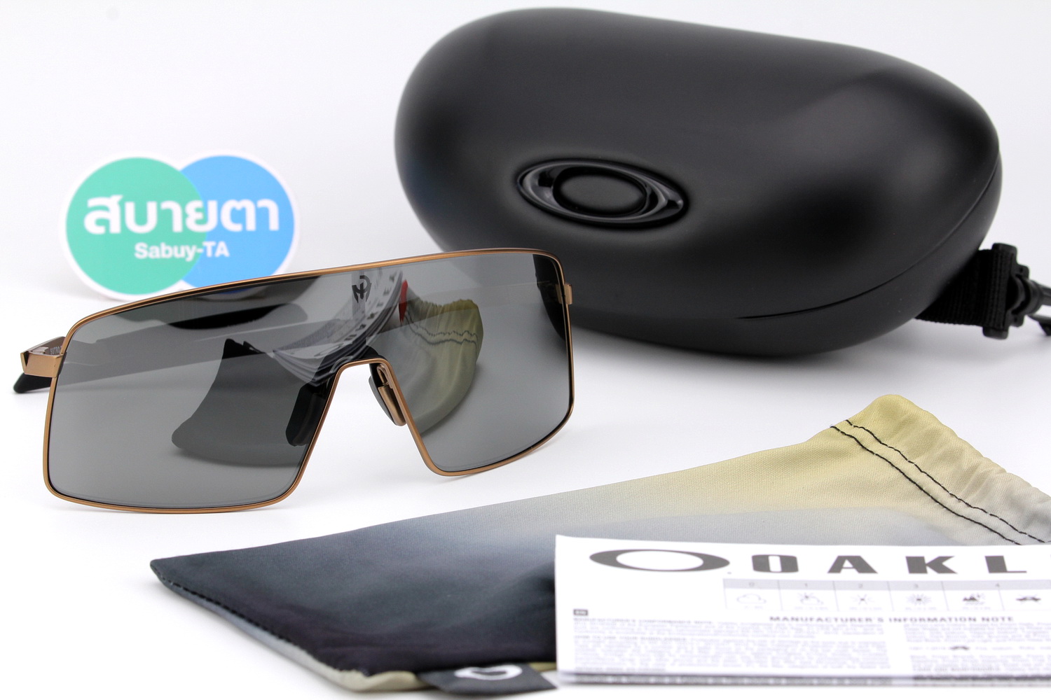 Oakley SUTRO TI Matte Gold / Prizm Black SKU#OO6013-05