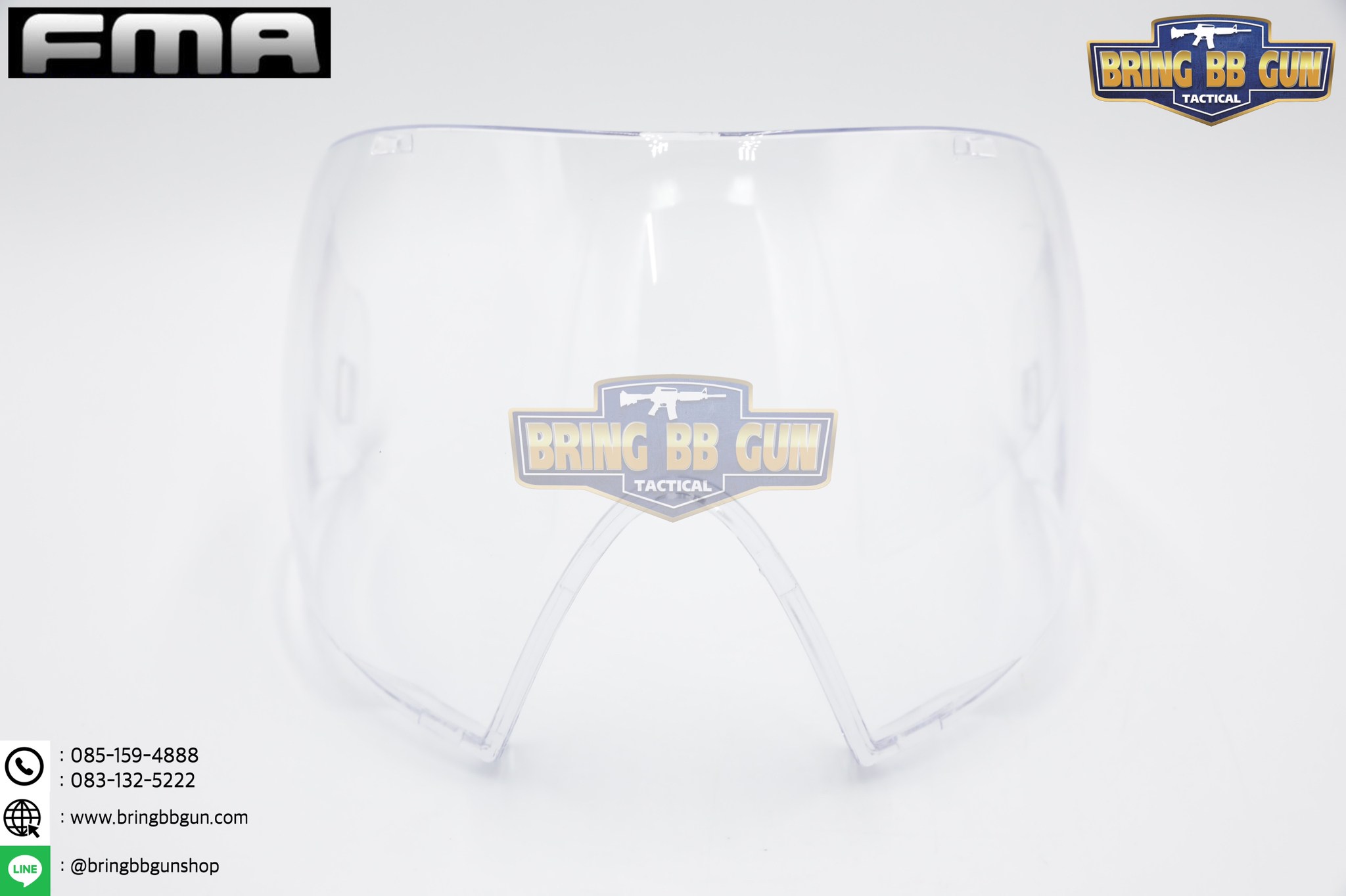 เลนส์หน้ากาก F1 ยี่ห้อ FMA รุ่น เลนส์1ชั้น