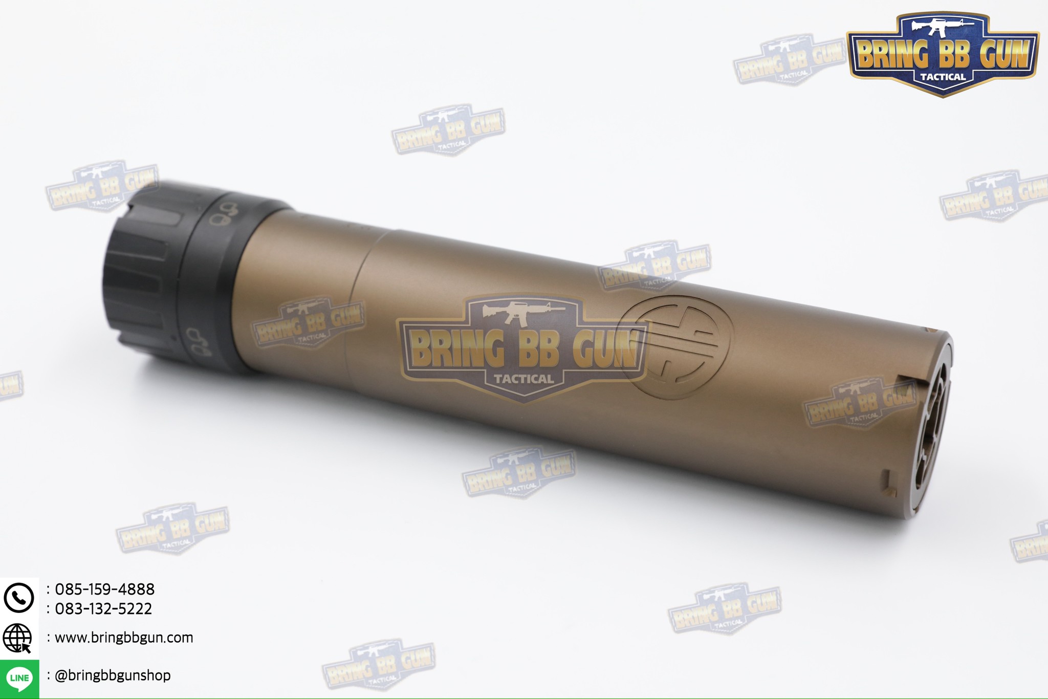เก็บเสียง+ปลอกลดแสง ทรง Sig Sauer (Sig Sauer Suppressor)