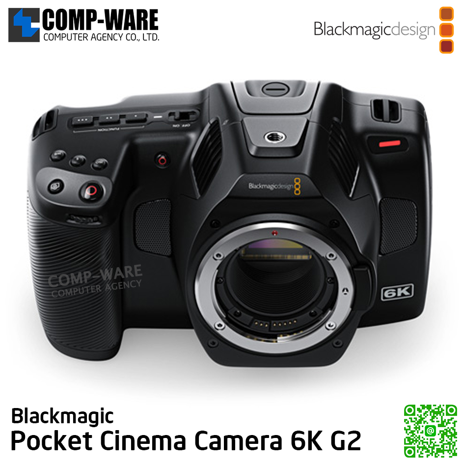 Blackmagic Pocket Cinema Camera 6K G2 - Body รับประกัน 1ปี