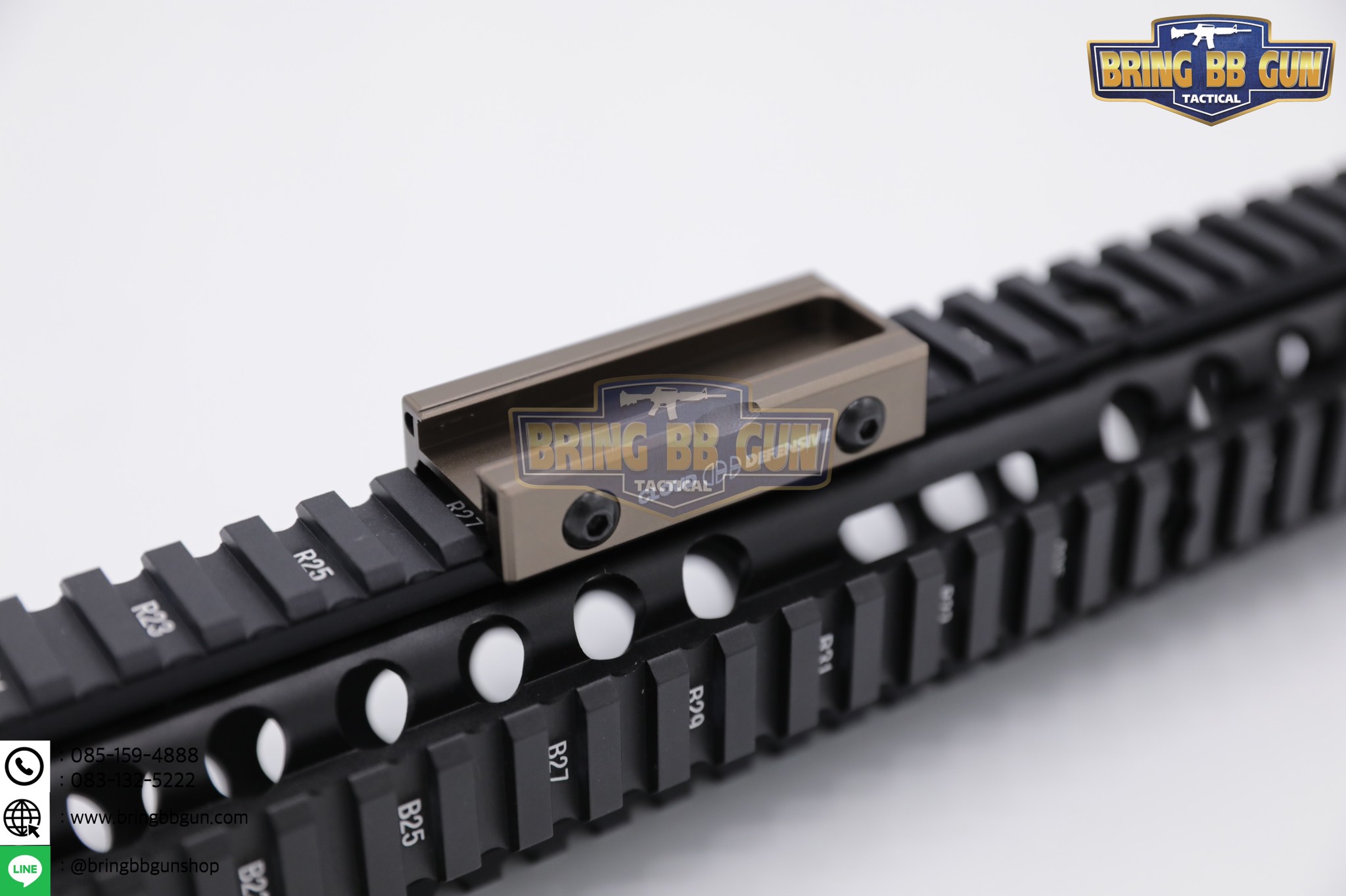 LCS ยี่ห้อ Cloud Defensive (ตัวจับสวิตช์หางหนูของไฟฉาย) รุ่น ระบบราง Picatinny (รางรถไฟ,ราง20mm.) (Light Control System) (ใช้ได้กับชุดหน้าระบบราง Picatinny เท่านั้น)