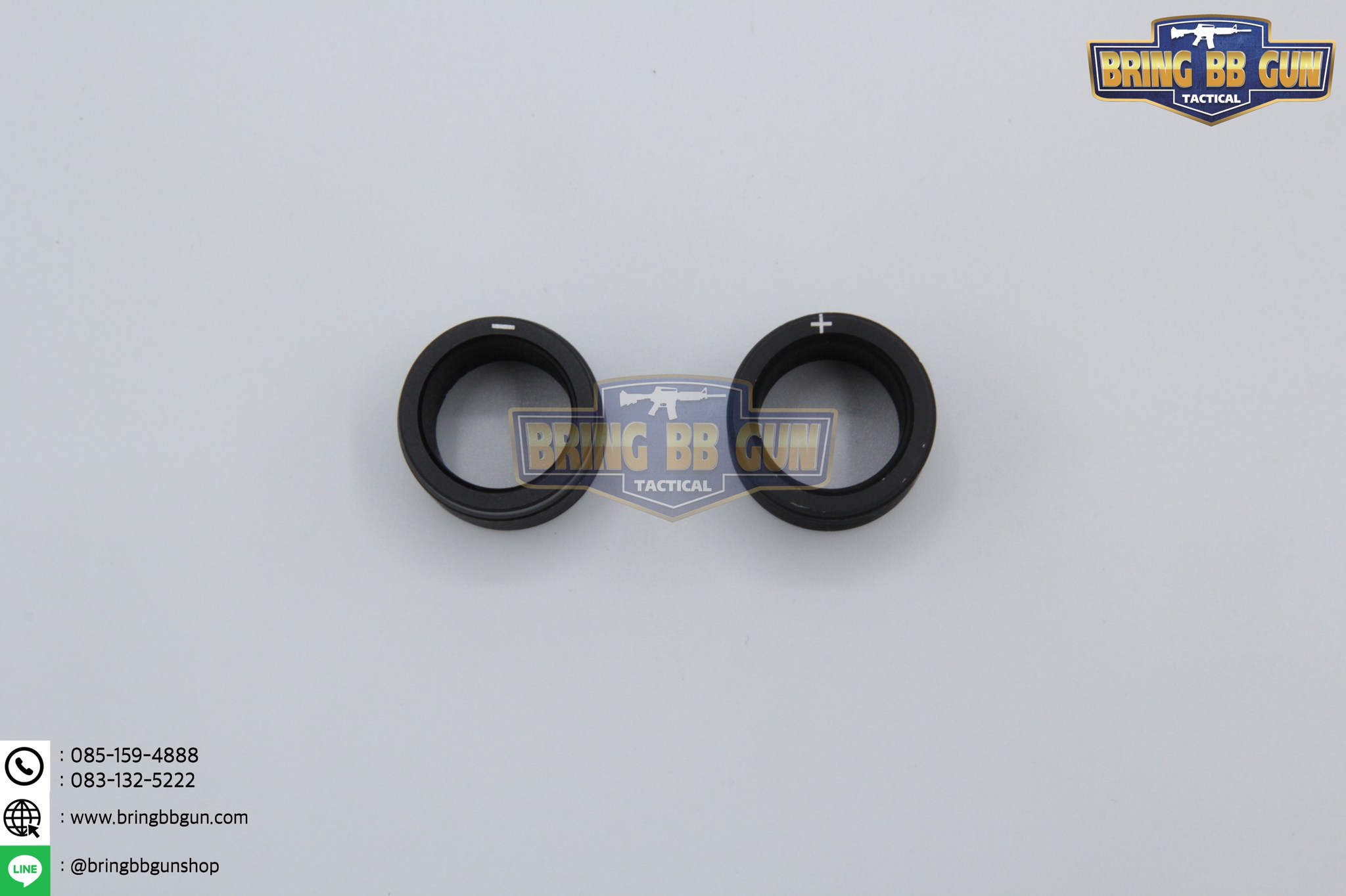 เก็บเสียง 6 นิ้ว (สำหรับปืนบีบีกัน) รุ่น ทรงอ้วน