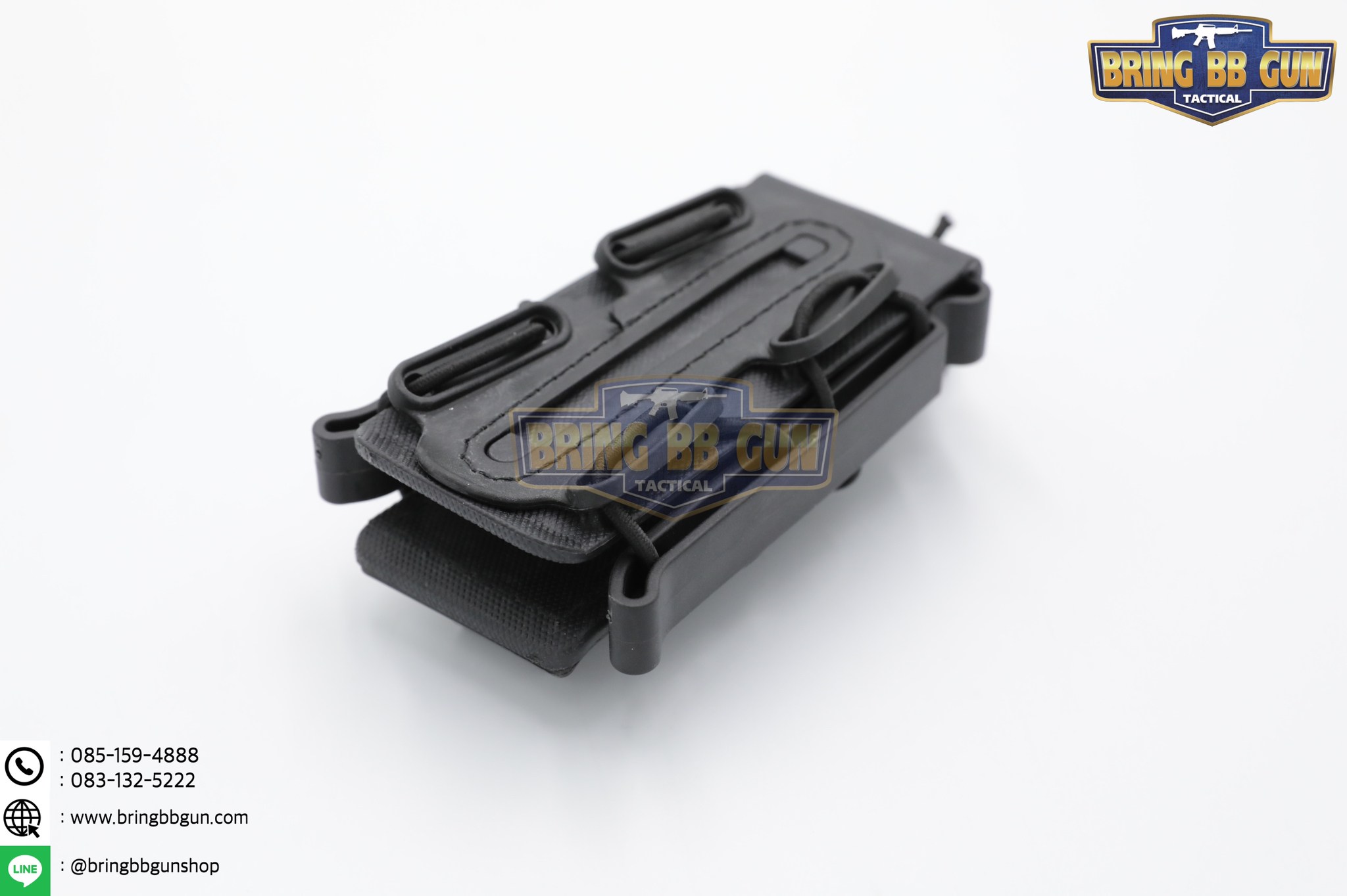 เพ้าเเม็กกาซีน Scorpion Soft Shell 9mm.&.45cal (ซองแม็กกาซีนปืนสั้น Scorpion Soft Shell) Scorpion Shape Soft Shell Magazine Pouch (9mm.&.45cal)