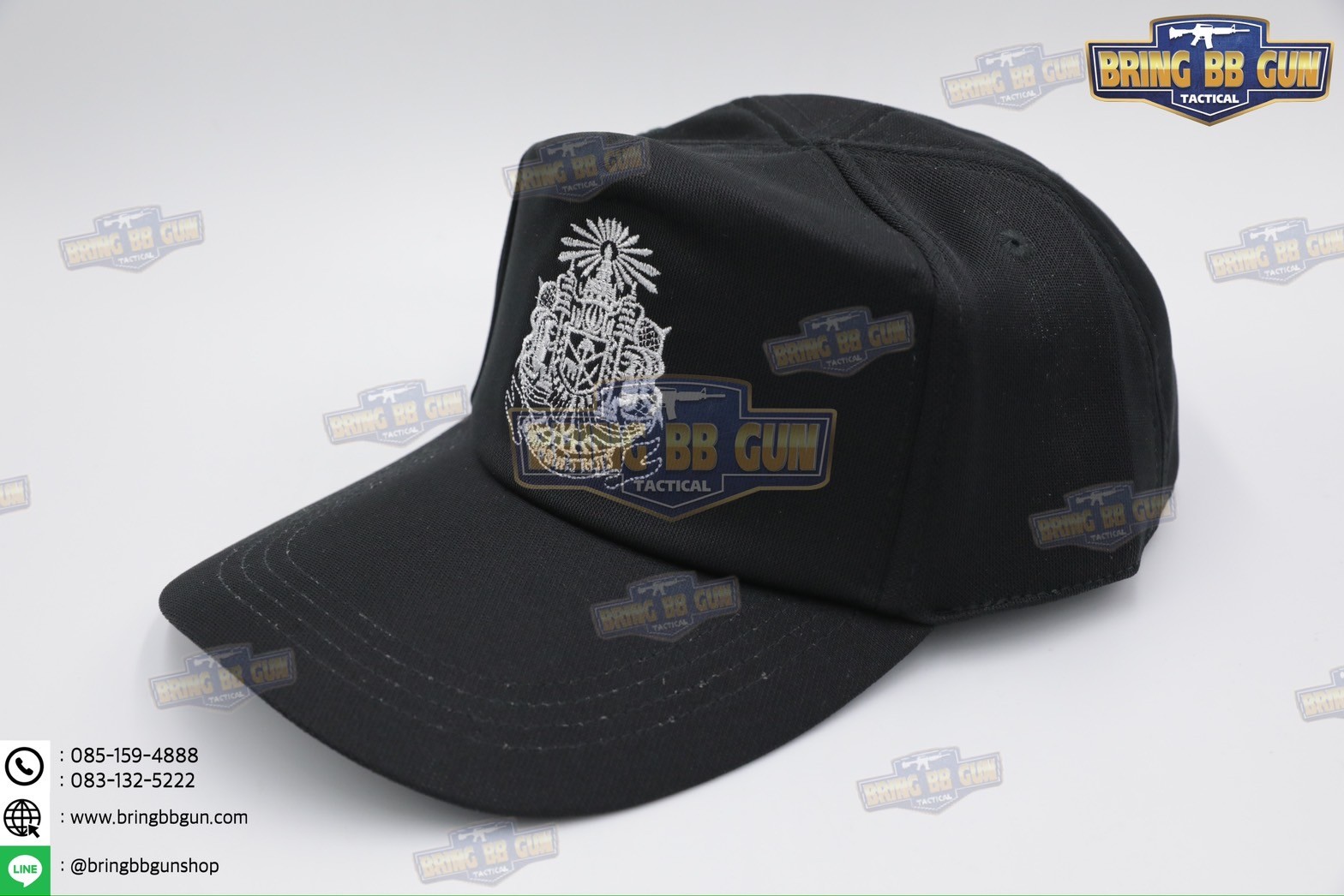 หมวกแก๊ปปักลายหน่วยงานต่าง เกรดพรีเมี่ยม (Version 2) Cap