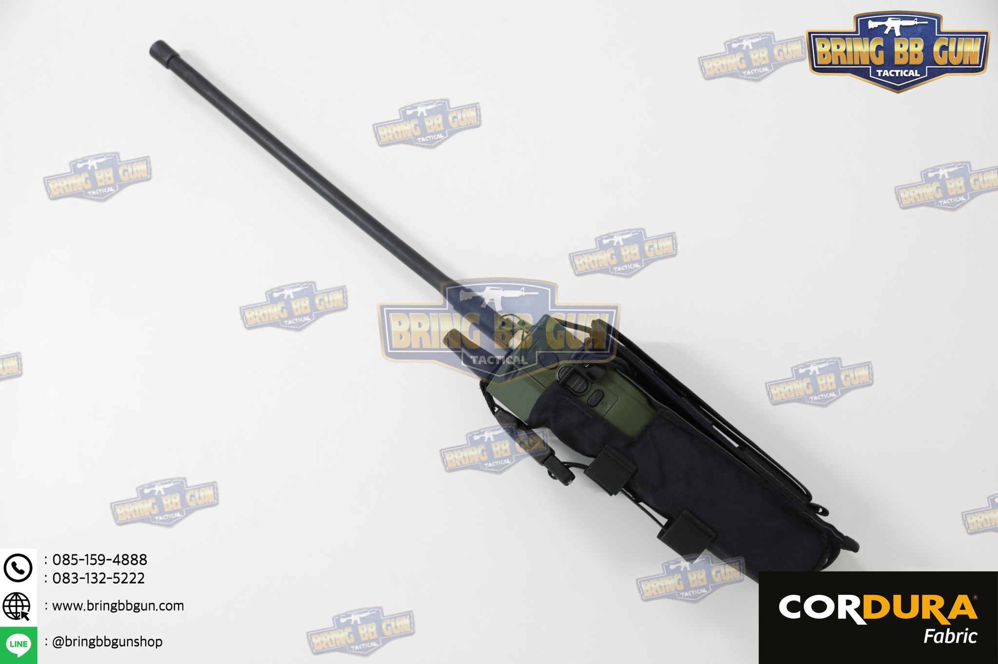 เพ้าวิทยุสื่อสาร สำหรับวิทยุ PRC-152 ซองวิทยุสื่อสารแบบผ้า (PRC-152 drop-down Radio Pouch) (Radio Holder)