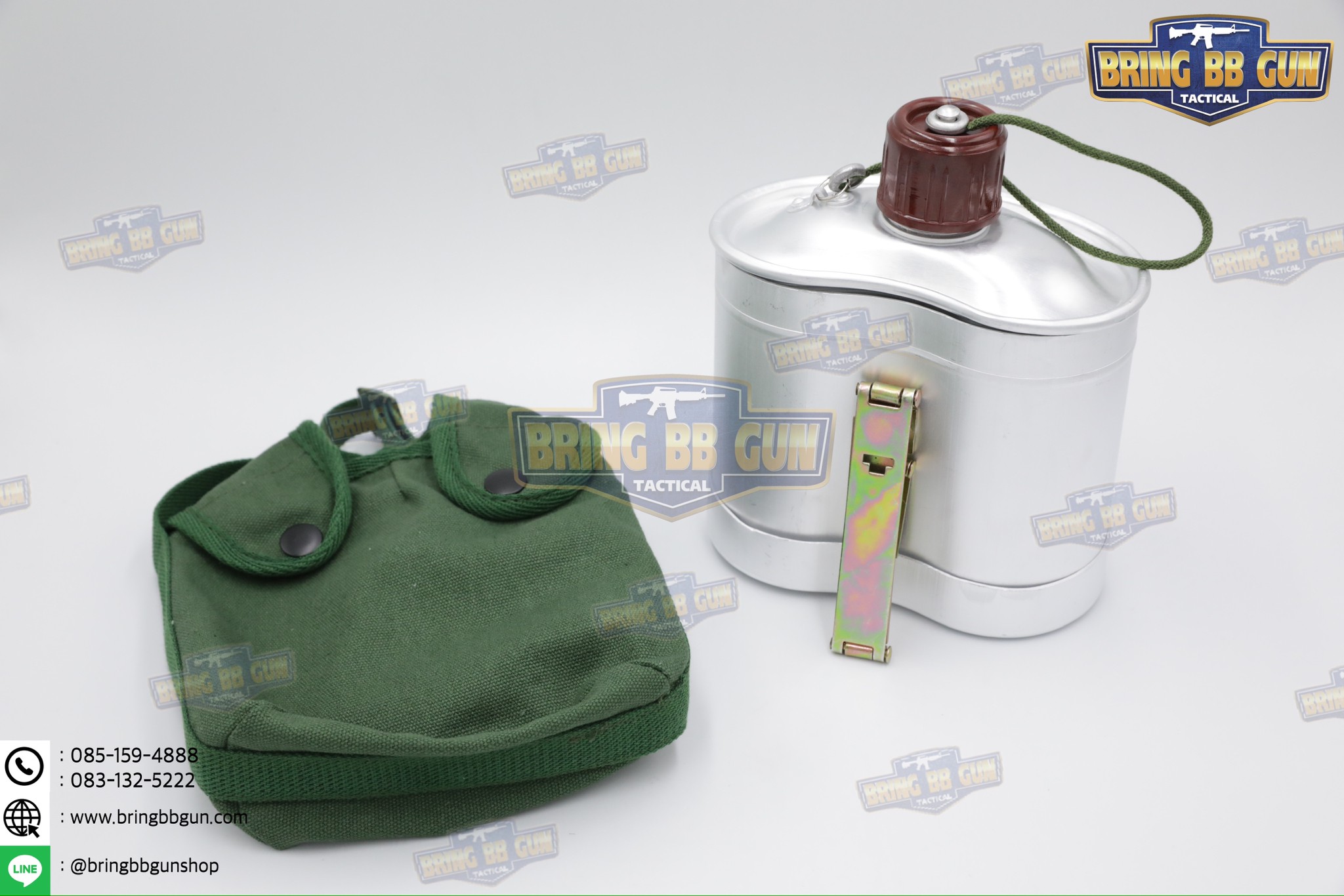 กระติก+หม้อสนามเดินป่า (หม้อสนาม+กระติกน้ำ 2in1) (หม้อสนามกระติกน้ำ) (หม้อข้าวกระติกน้ำ พร้อมสายสะพาย) (หม้อสนามอเนกประสงค์) (กระติกน้ำทหาร) (กระติกน้ำสนาม) (ขวดน้ำสนาม) (ขวดน้ำพกพา) (เดินป่า) (เข้าค่าย) (Camping) (ทหารพราน) (ลาดตระเวน) (ทหารพราน) (เขาชนไ