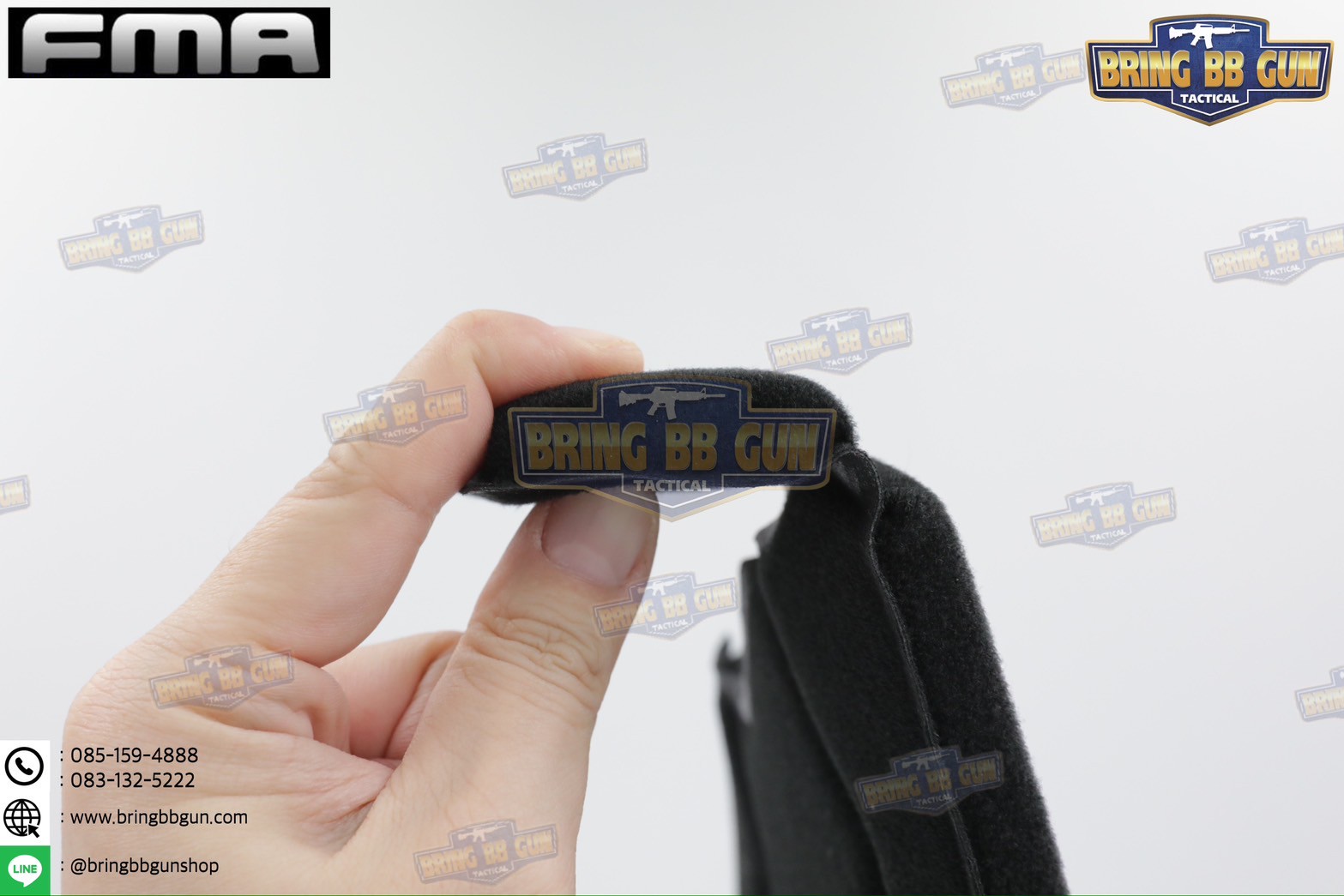 รองในหมวก ยี่ห้อ FMA แบบ Double Layer (เมมโมรี่โฟม) (รองในหมวก Exfil / Fast / SF Super High Cut / Mich ) (ฟองน้ำติดด้านในหมวก)