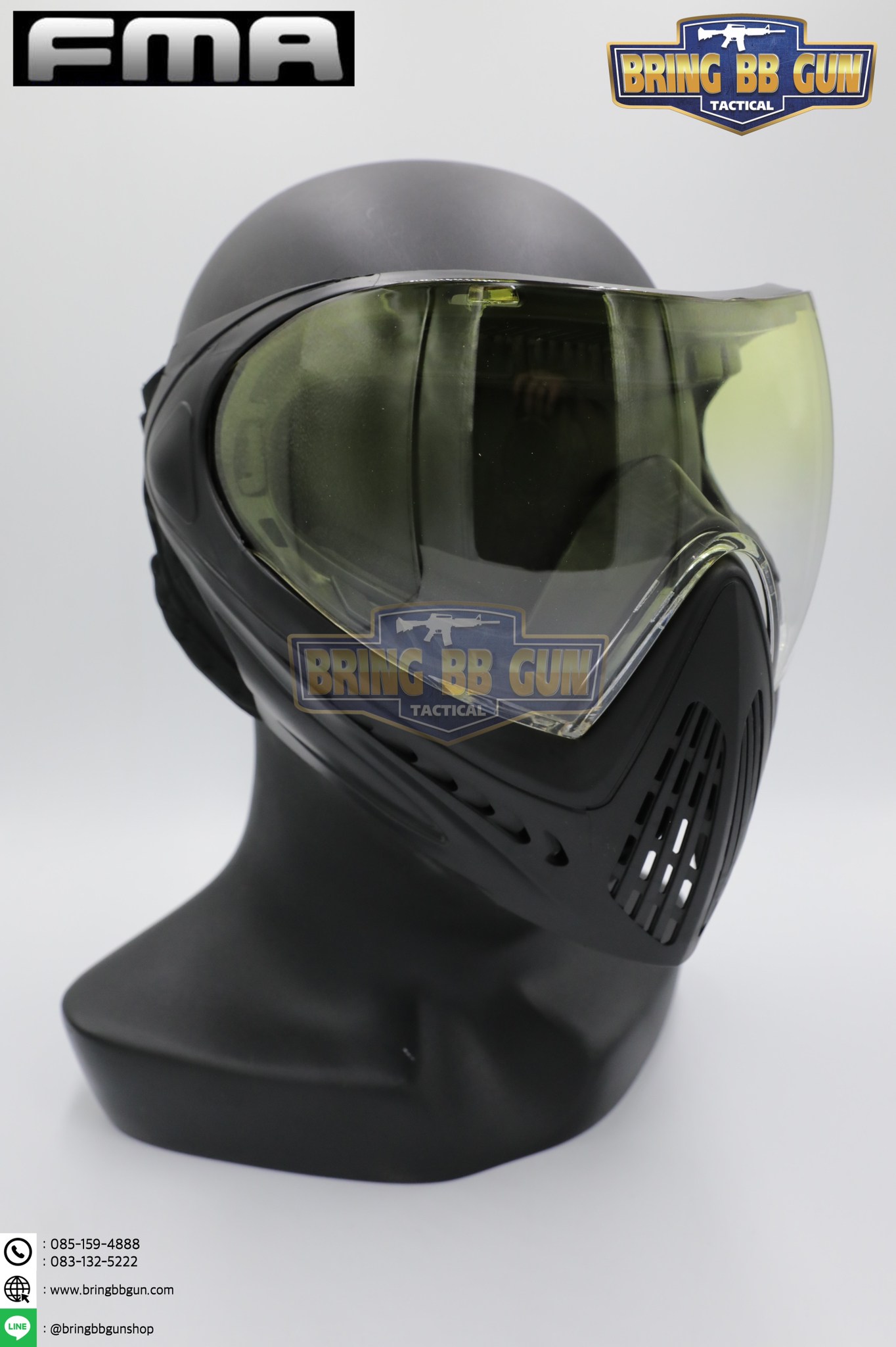 เลนส์หน้ากาก F1 ยี่ห้อ FMA รุ่น เลนส์1ชั้น