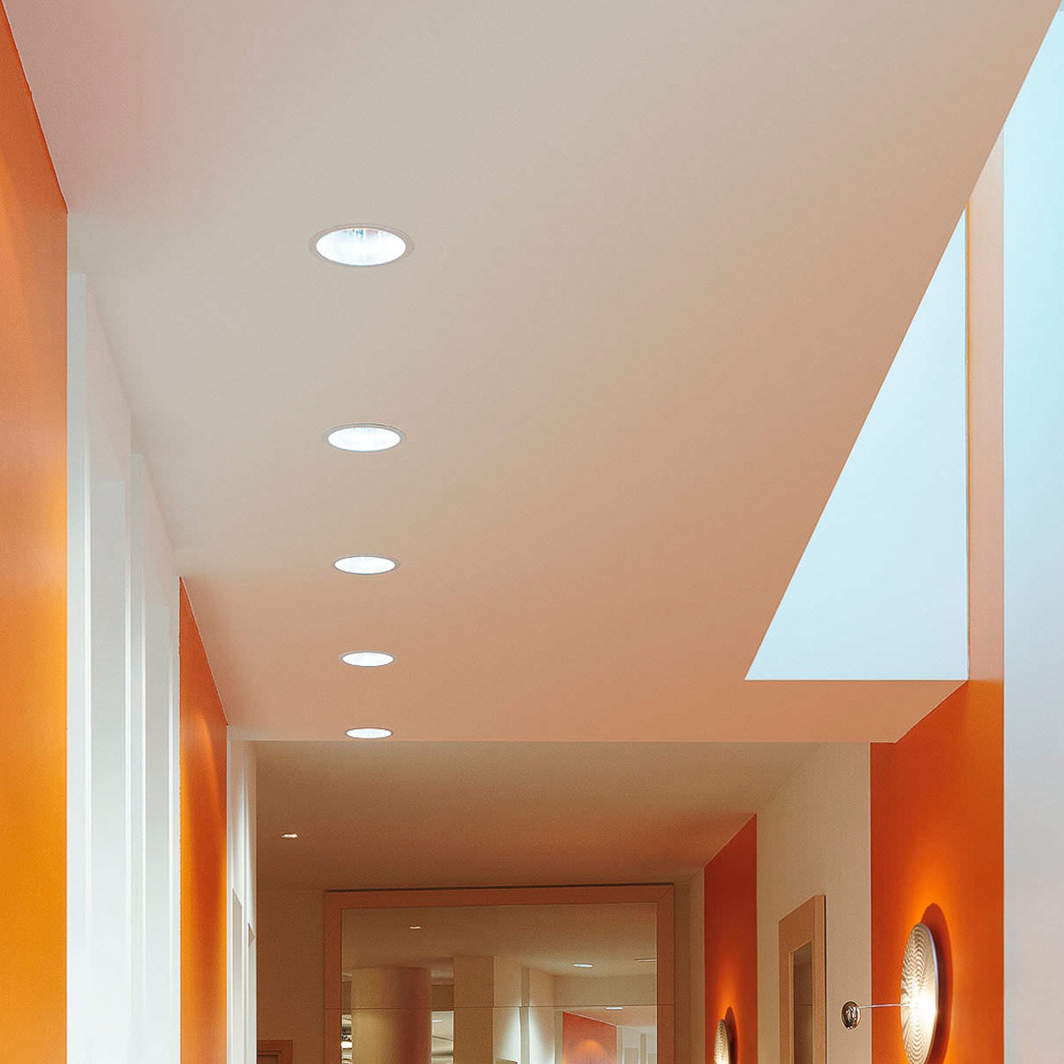 โคมฝังกลม FSL-PN-8-18W (circle) แสงขาวและแสงวอร์มไวท์