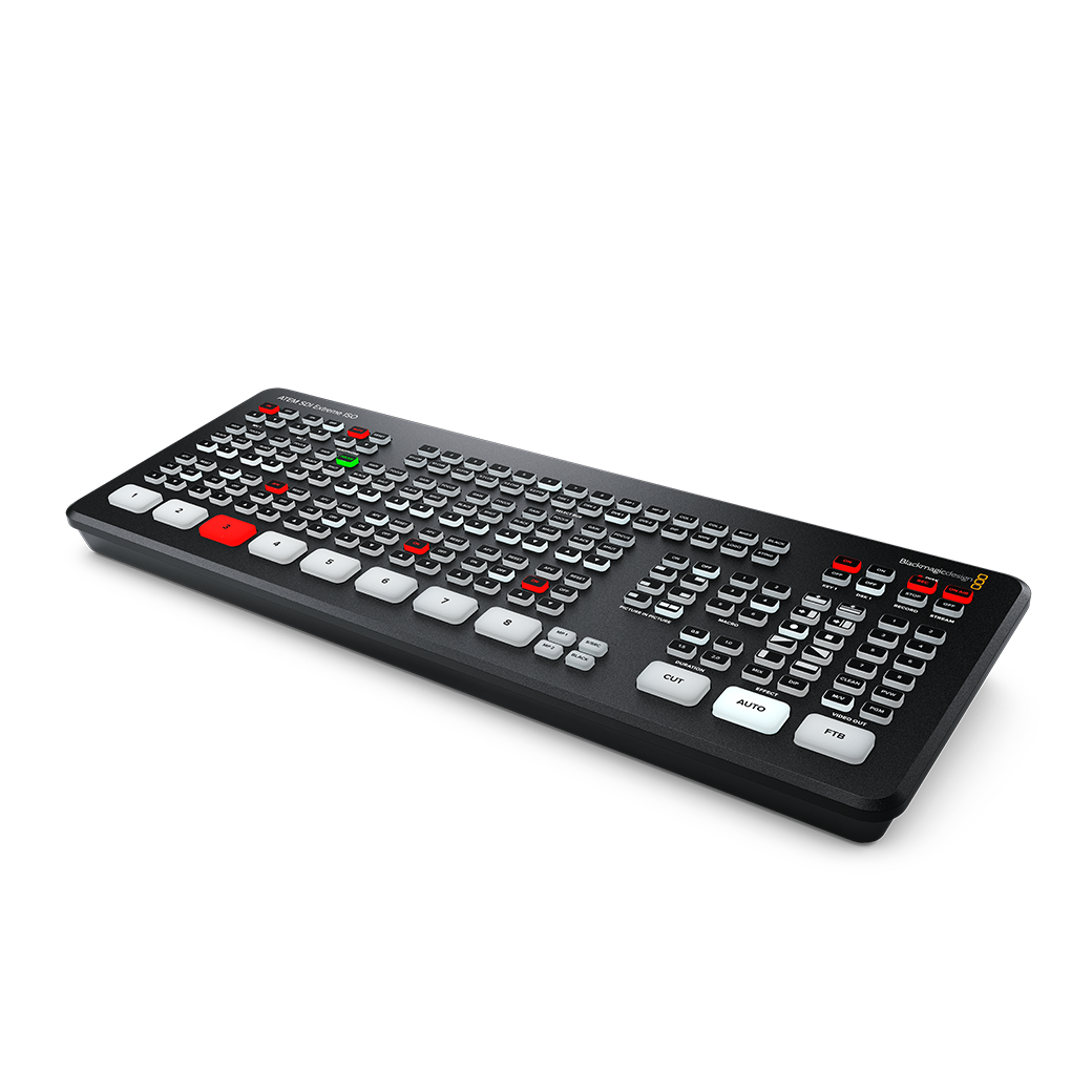 Blackmagic ATEM SDI Extreme ISO สตรีมมิ่ง วิดีโอ สวิตเชอร์ 8 อินพุต SDI