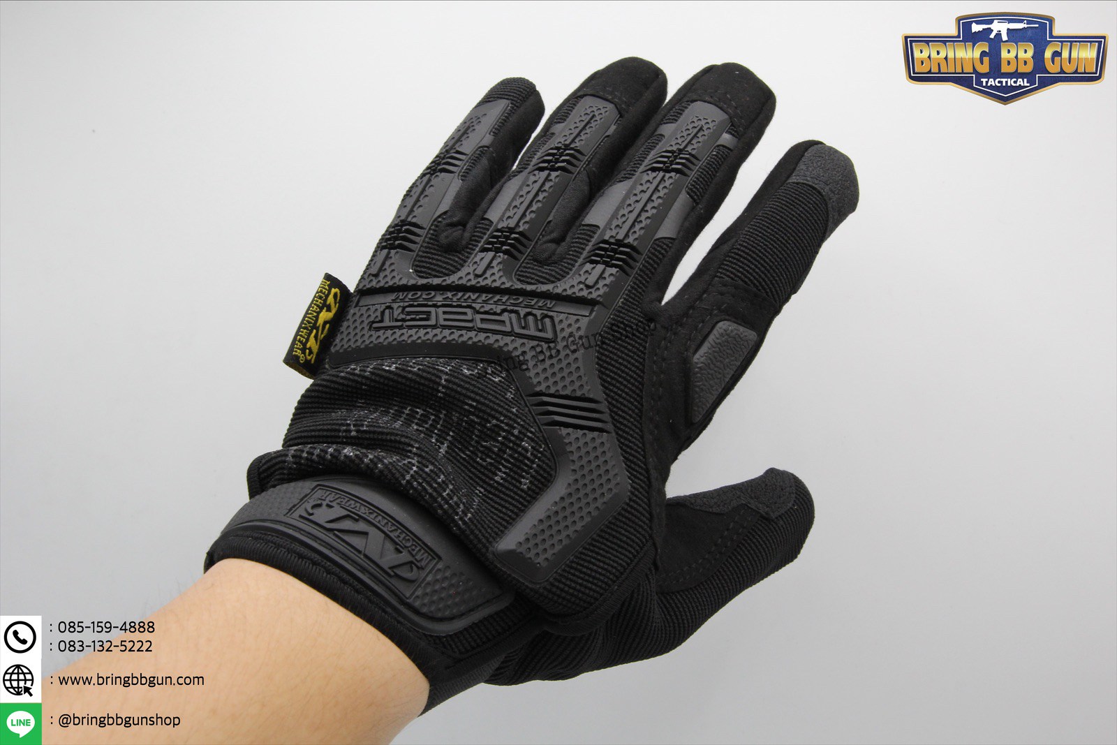ถุงมือเต็มนิ้ว ยี่ห้อ Mechanix รุ่น M-Pact